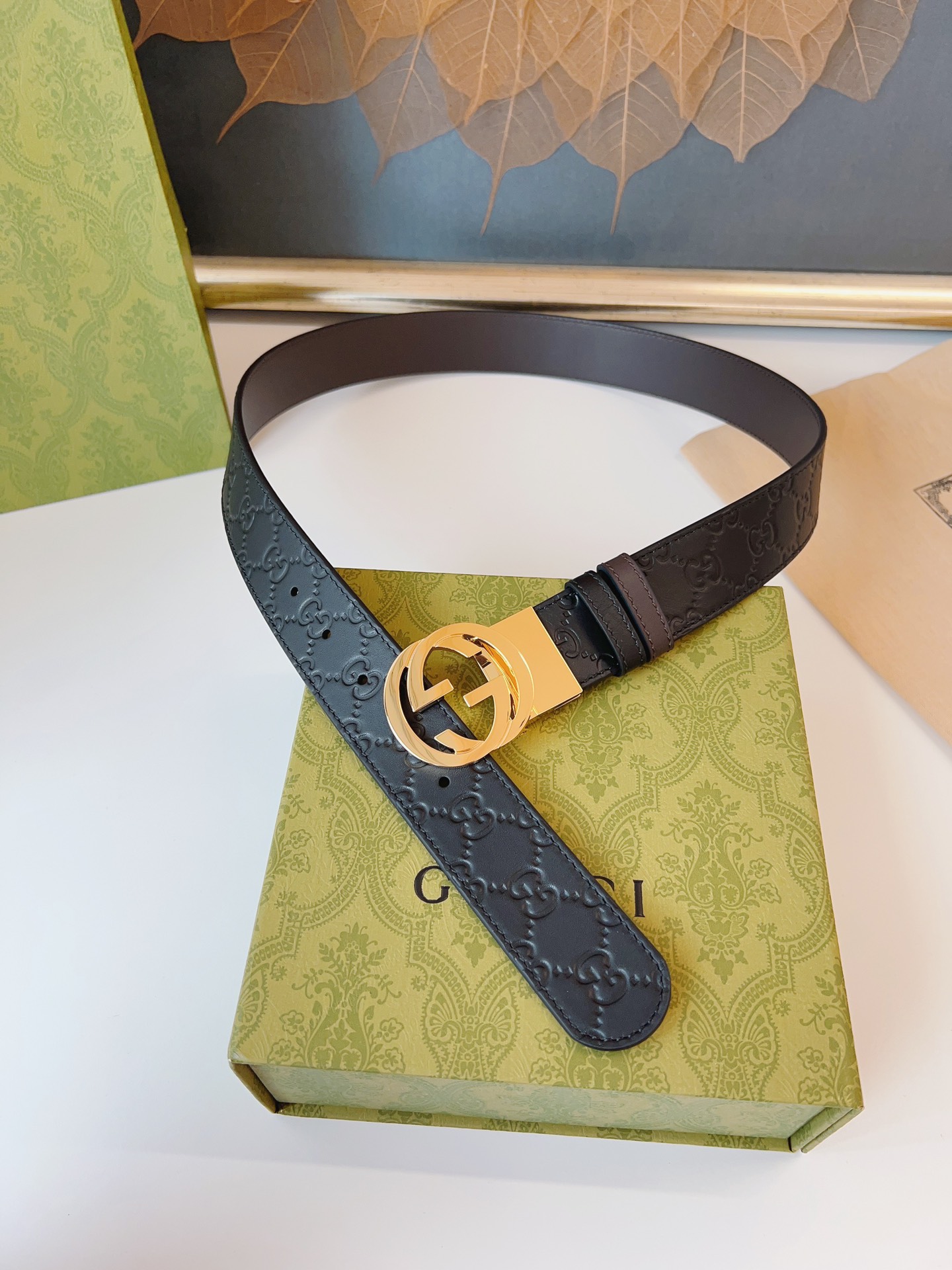 Gucci Male Basic Belt M-l