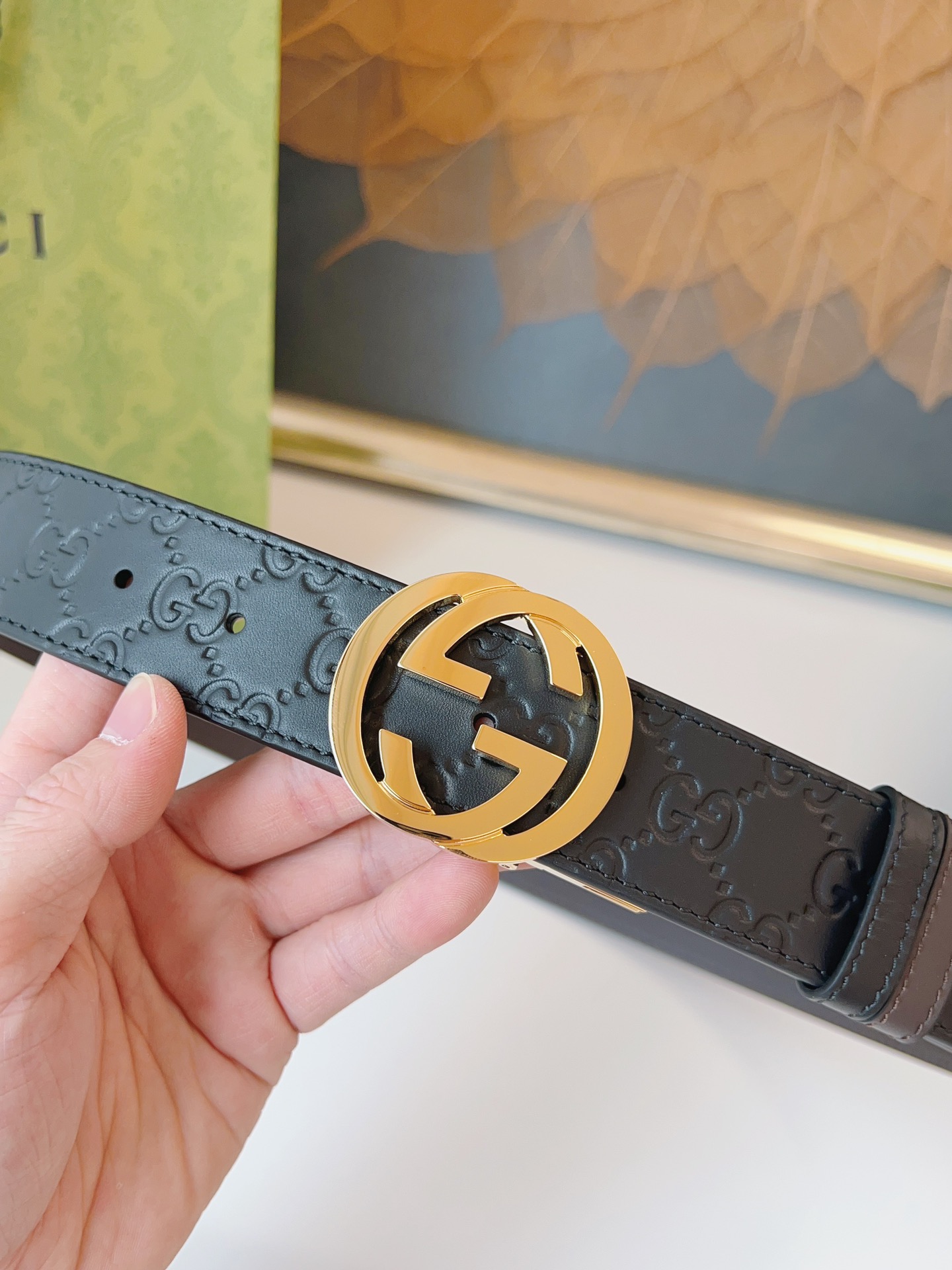 Gucci Male Basic Belt M-l