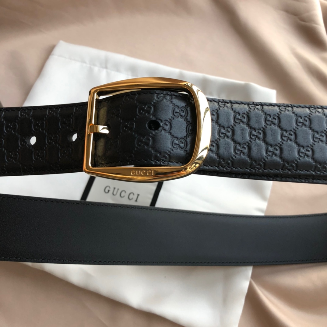 Gucci Male Pin Buckle Belt Cow Leather