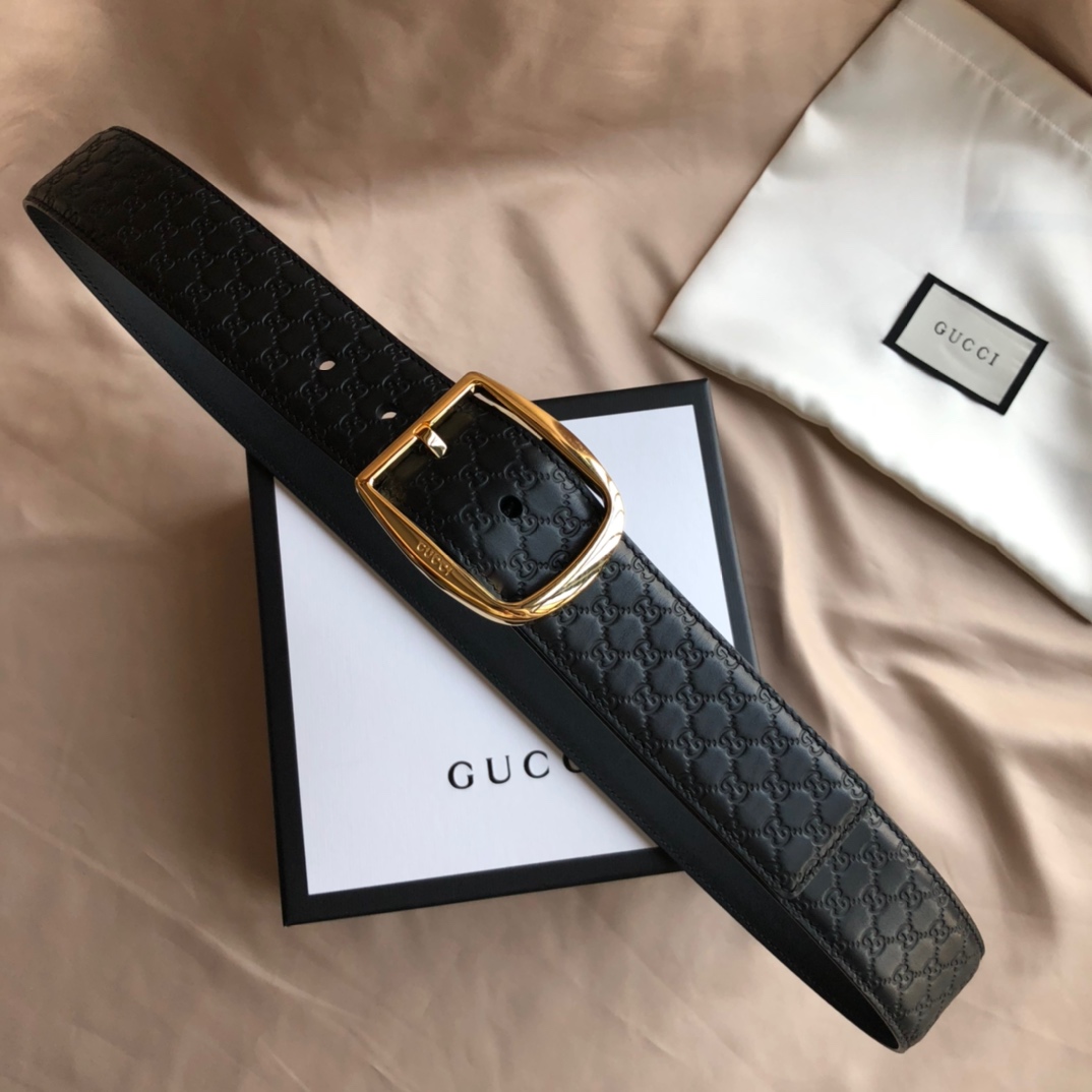 Gucci Male Pin Buckle Belt Cow Leather