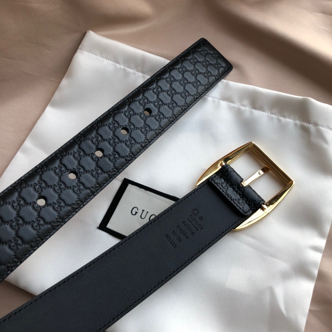 Gucci Male Pin Buckle Belt Cow Leather