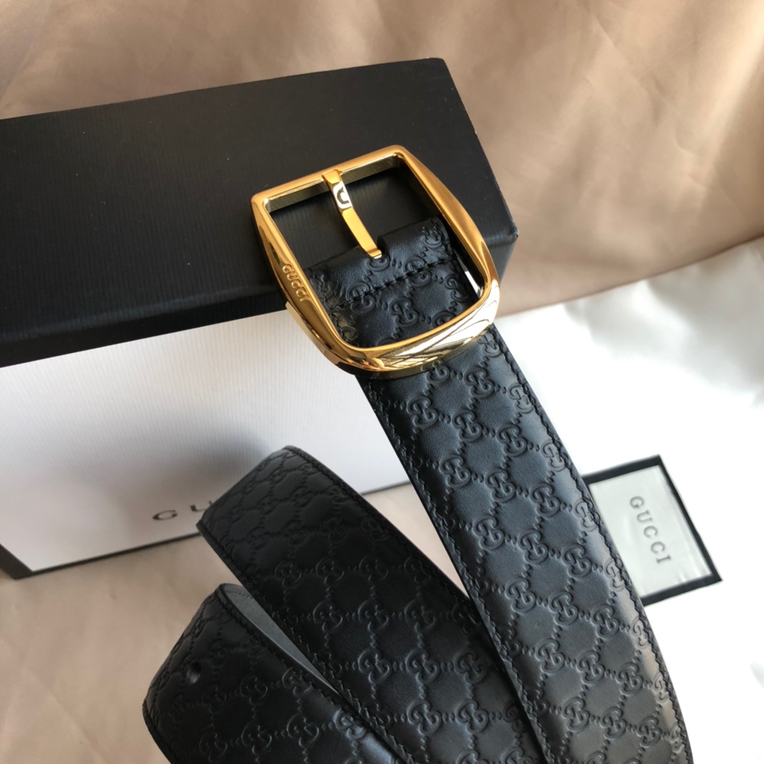 Gucci Male Pin Buckle Belt Cow Leather