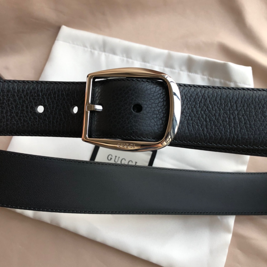 Gucci Male Pin Buckle Belt Cow Leather