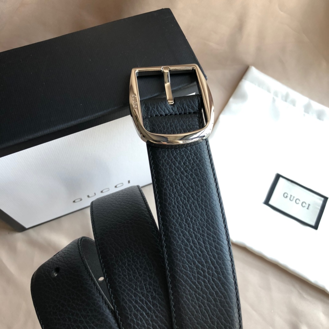 Gucci Male Pin Buckle Belt Cow Leather