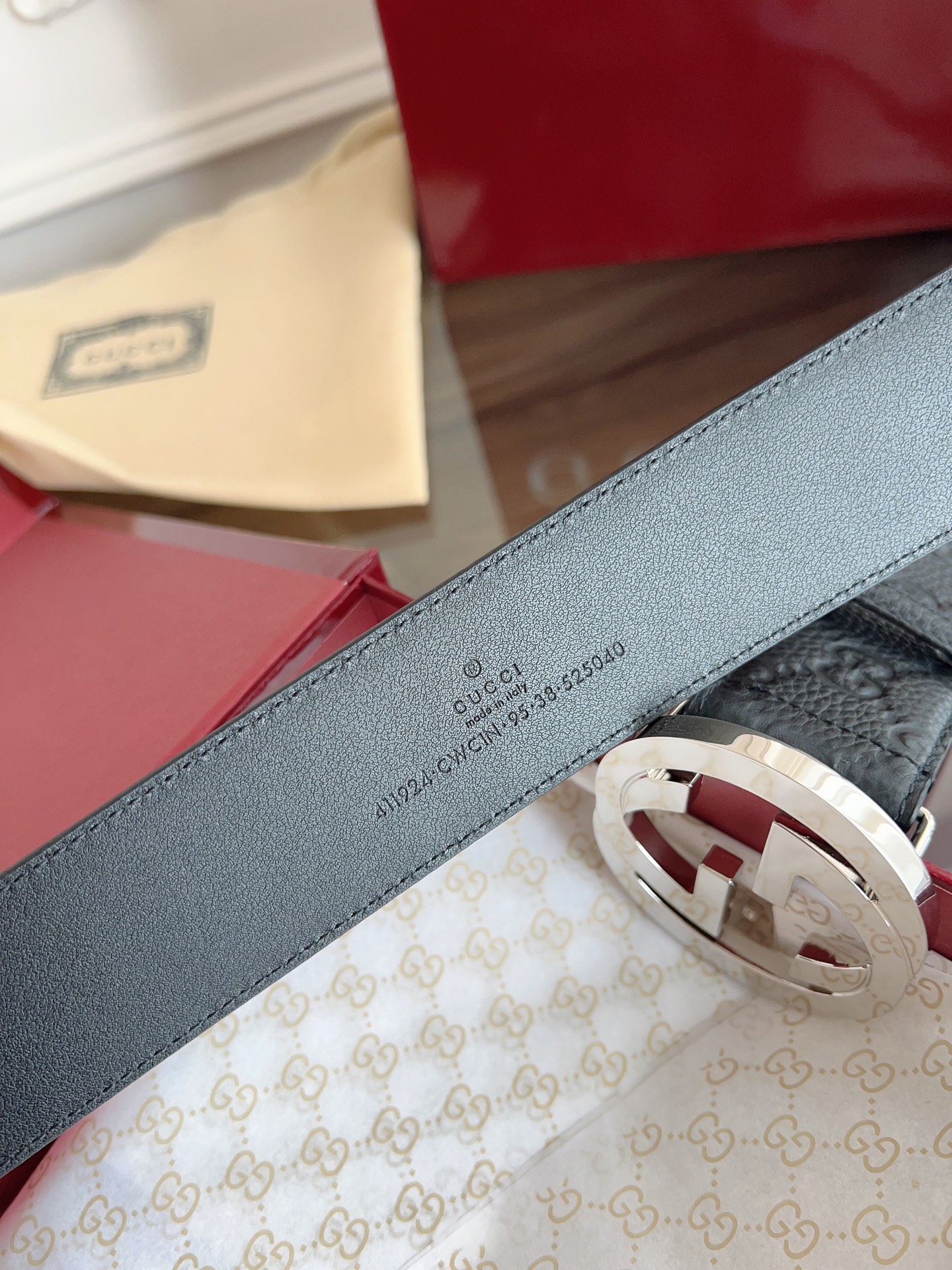 Gucci Basic Belt 40mm-l