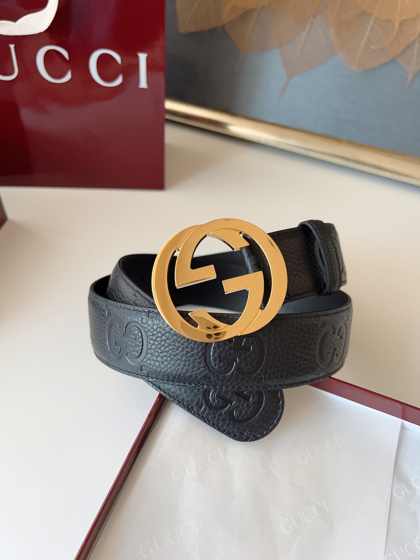 Gucci Basic Belt M-l