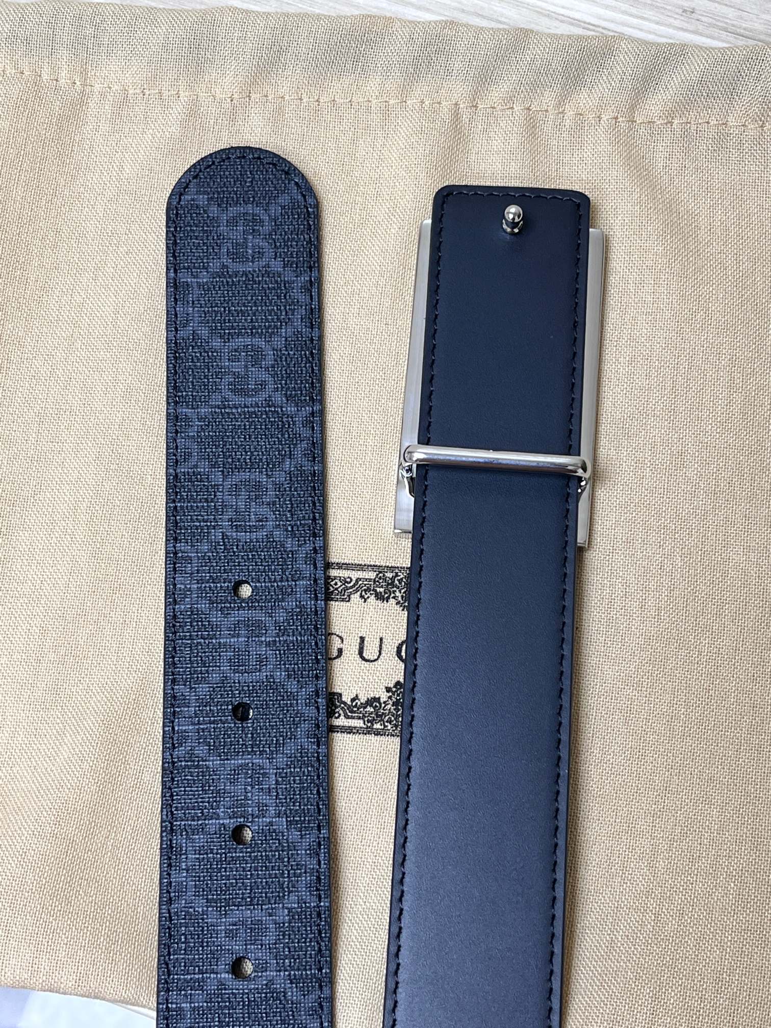 Gucci Male Basic Belt Brown S-m