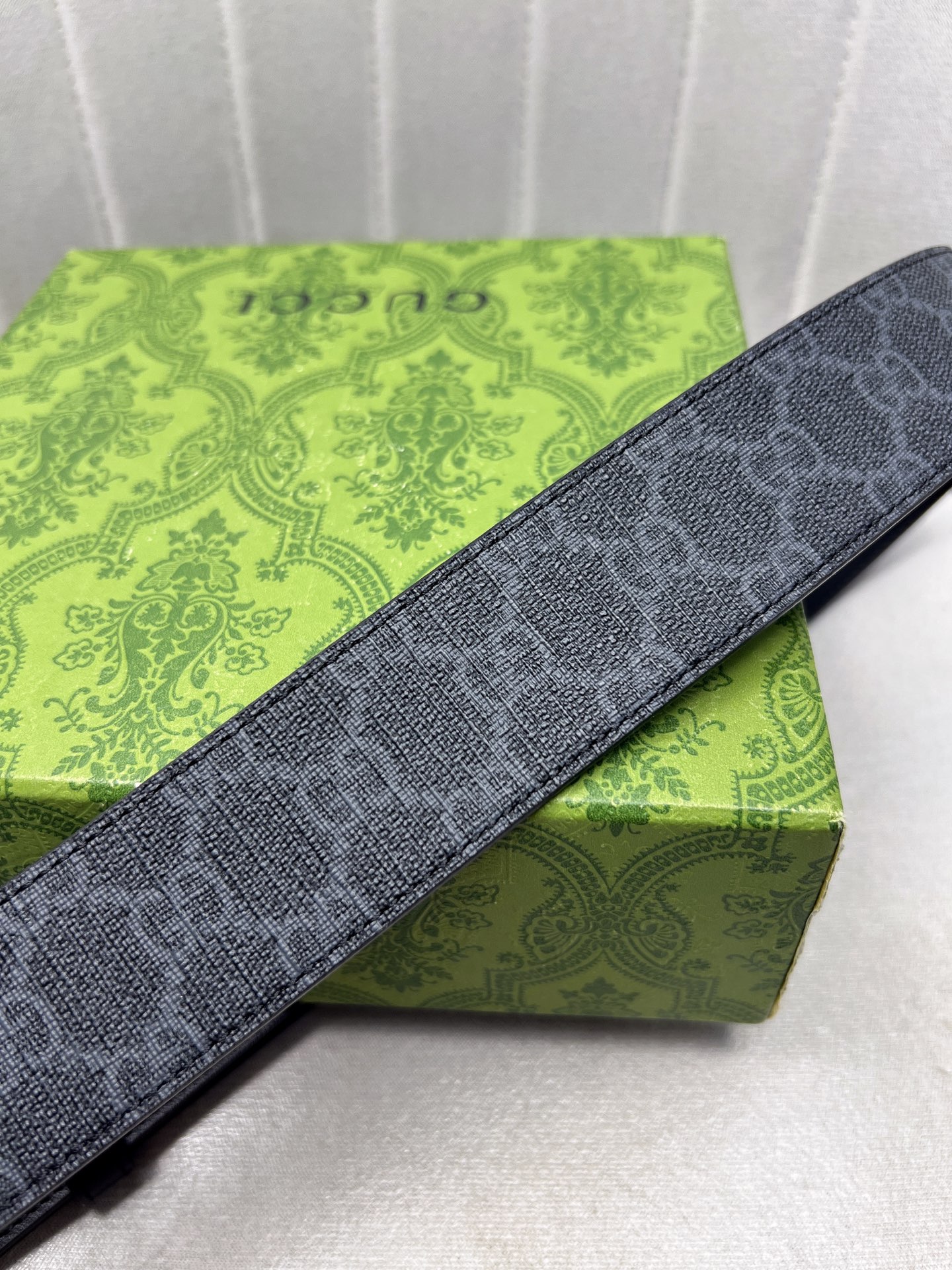 Gucci Male Leather Belt Top Grain Leather