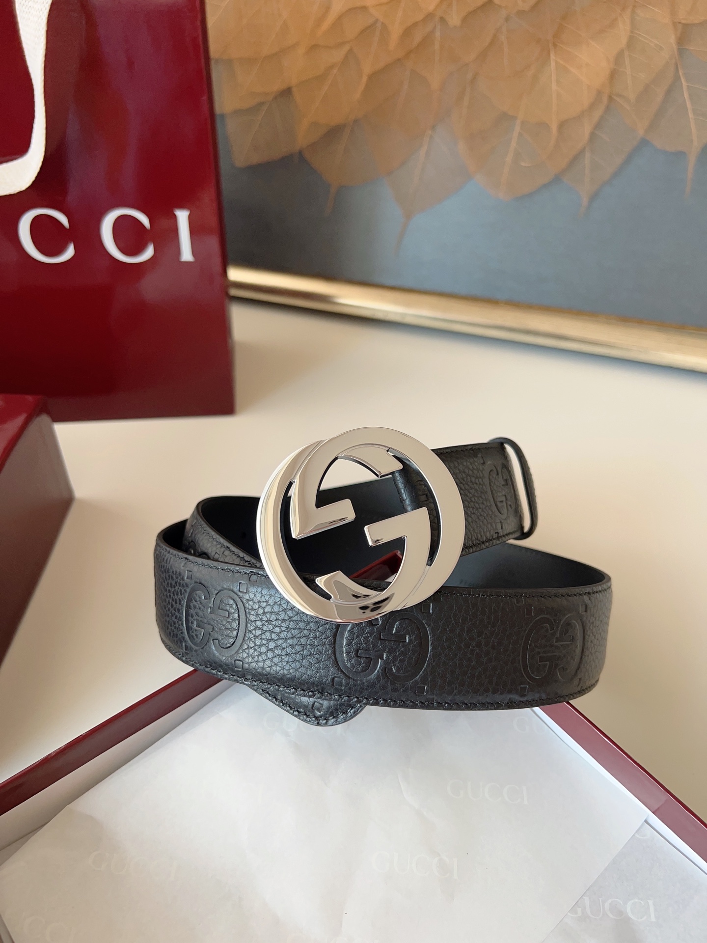 Gucci Basic Belt M-l