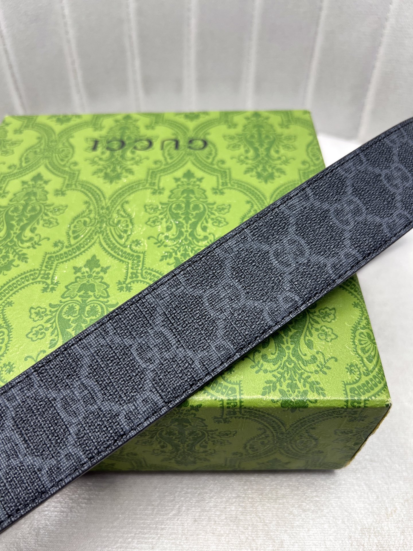 Gucci Male Leather Belt Top Grain Leather