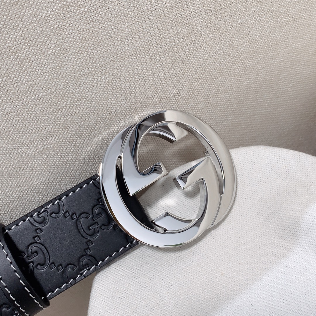 Gucci Male Basic Belt Cow Leather