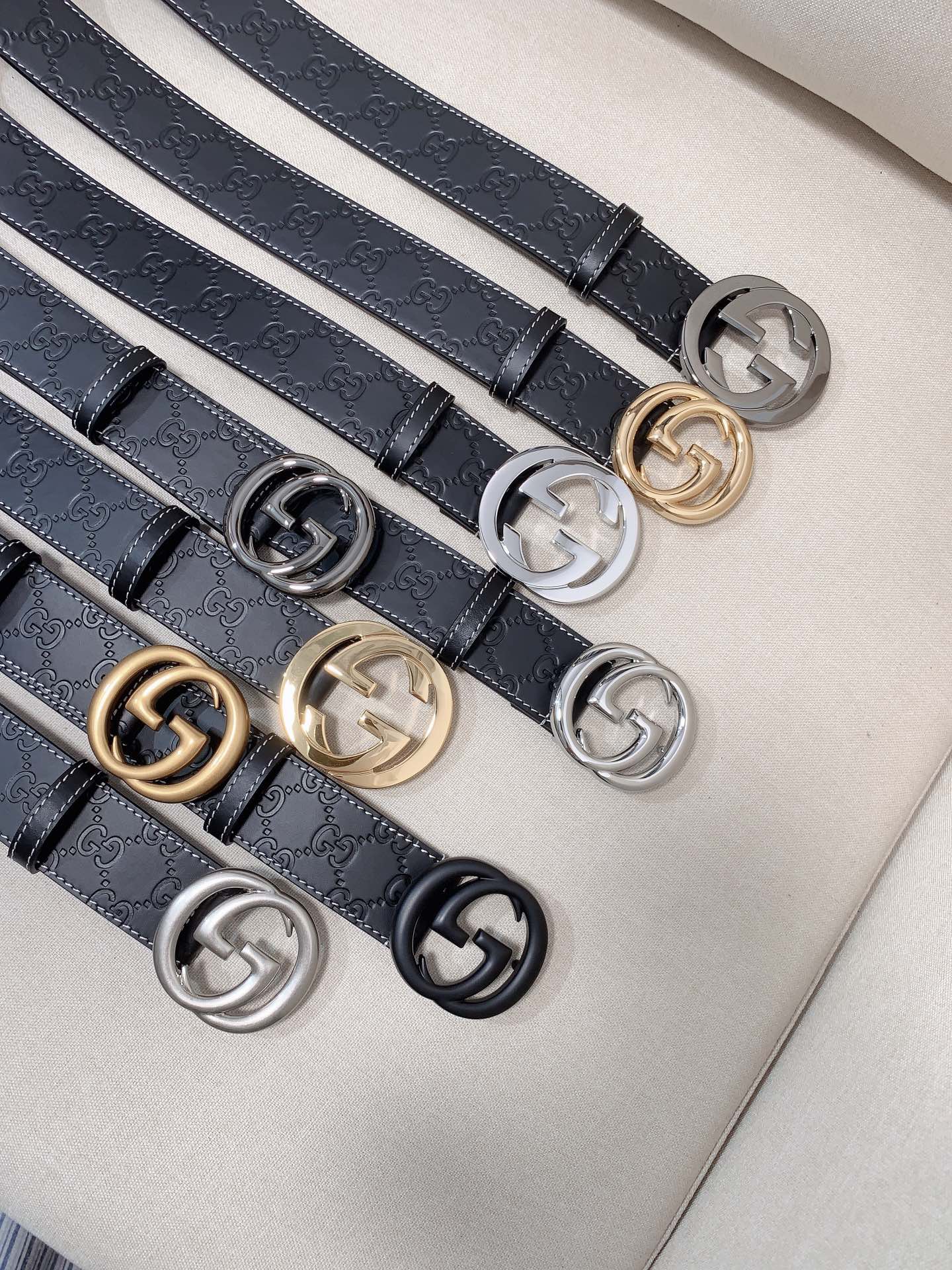 Gucci Male Basic Belt Cow Leather