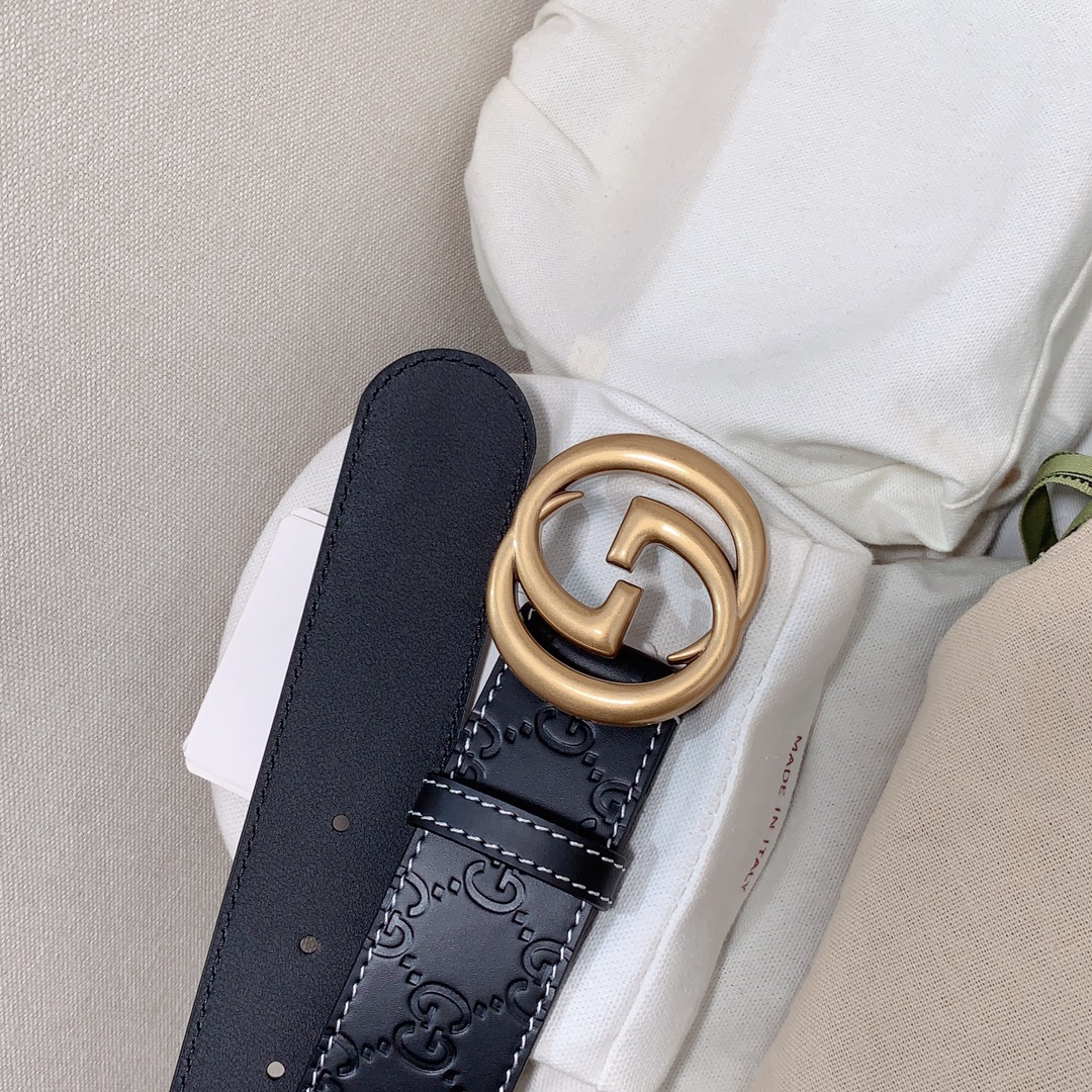 Gucci Male Basic Belt Cow Leather
