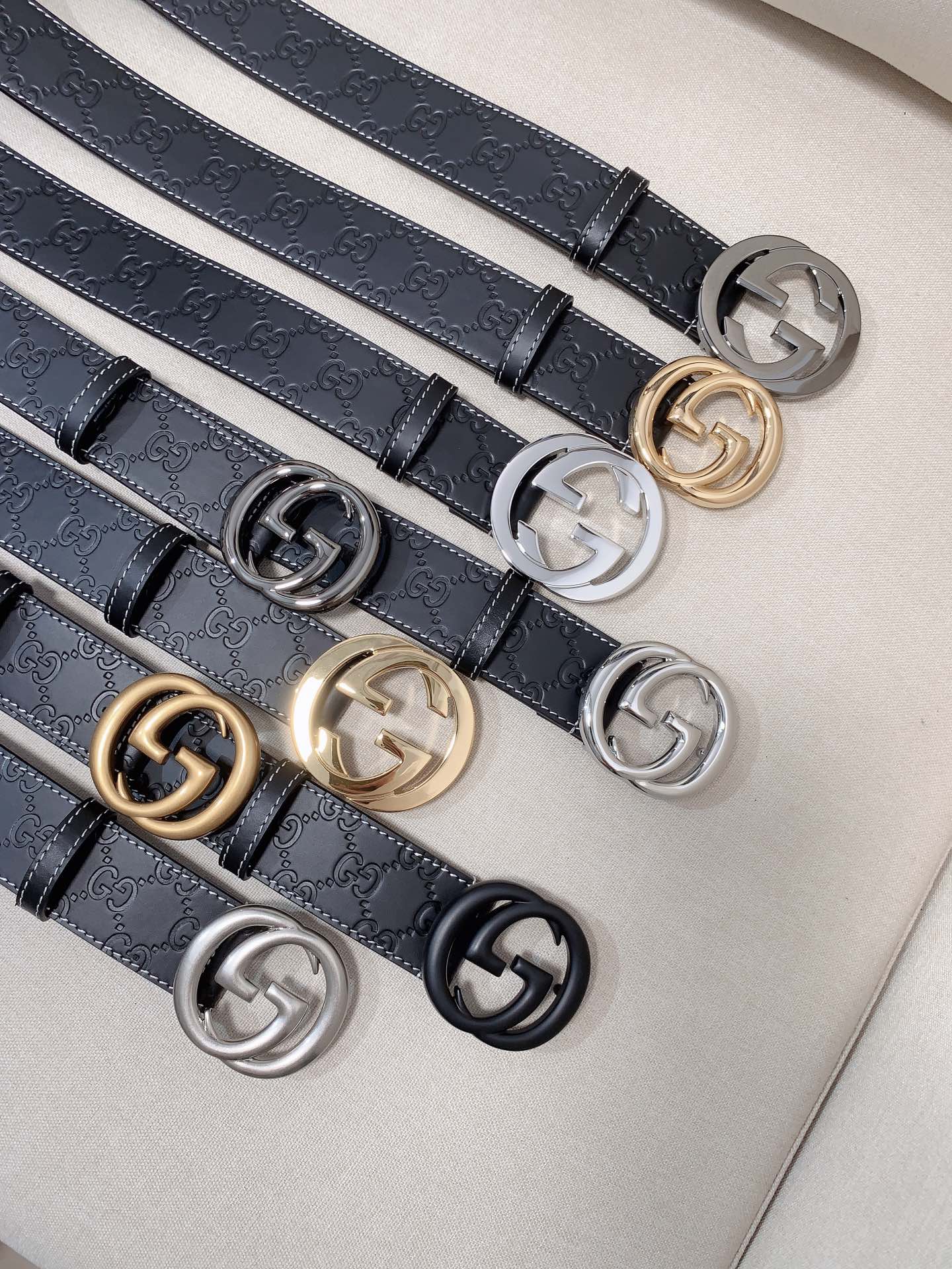 Gucci Male Basic Belt Cow Leather