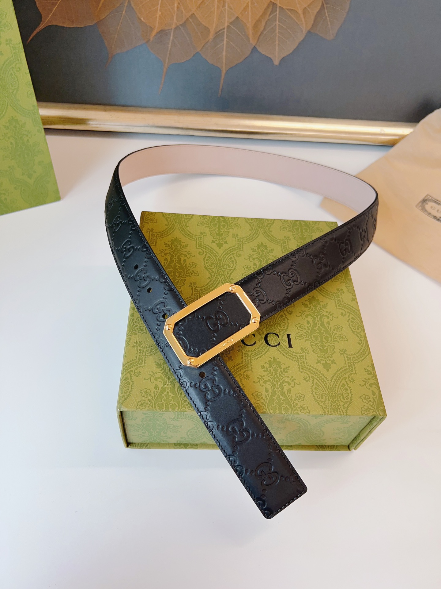 Gucci Basic Belt S-m