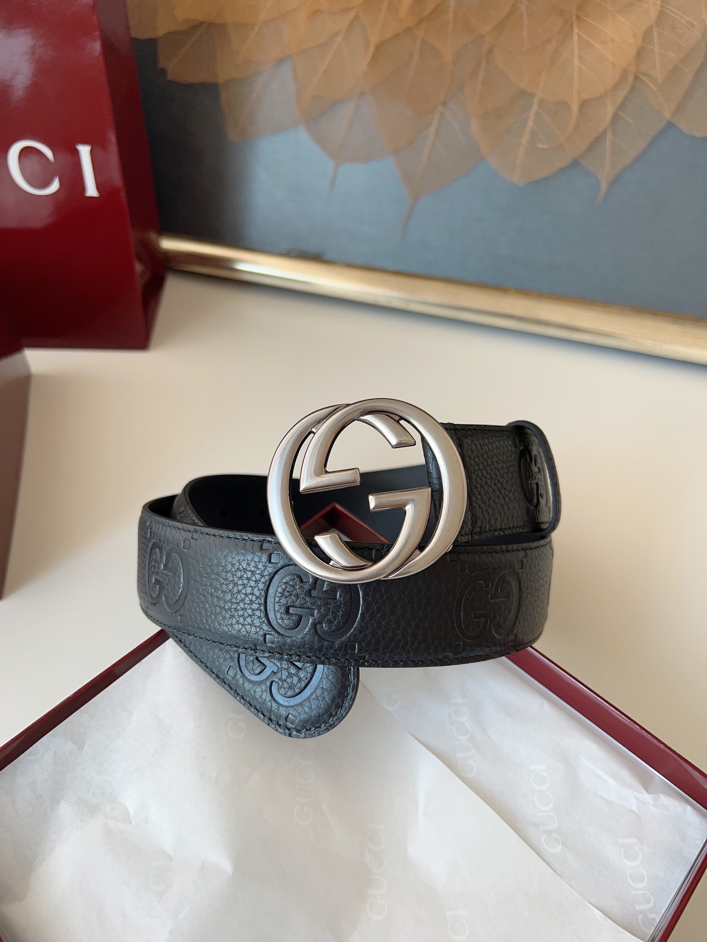 Gucci Basic Belt M-l