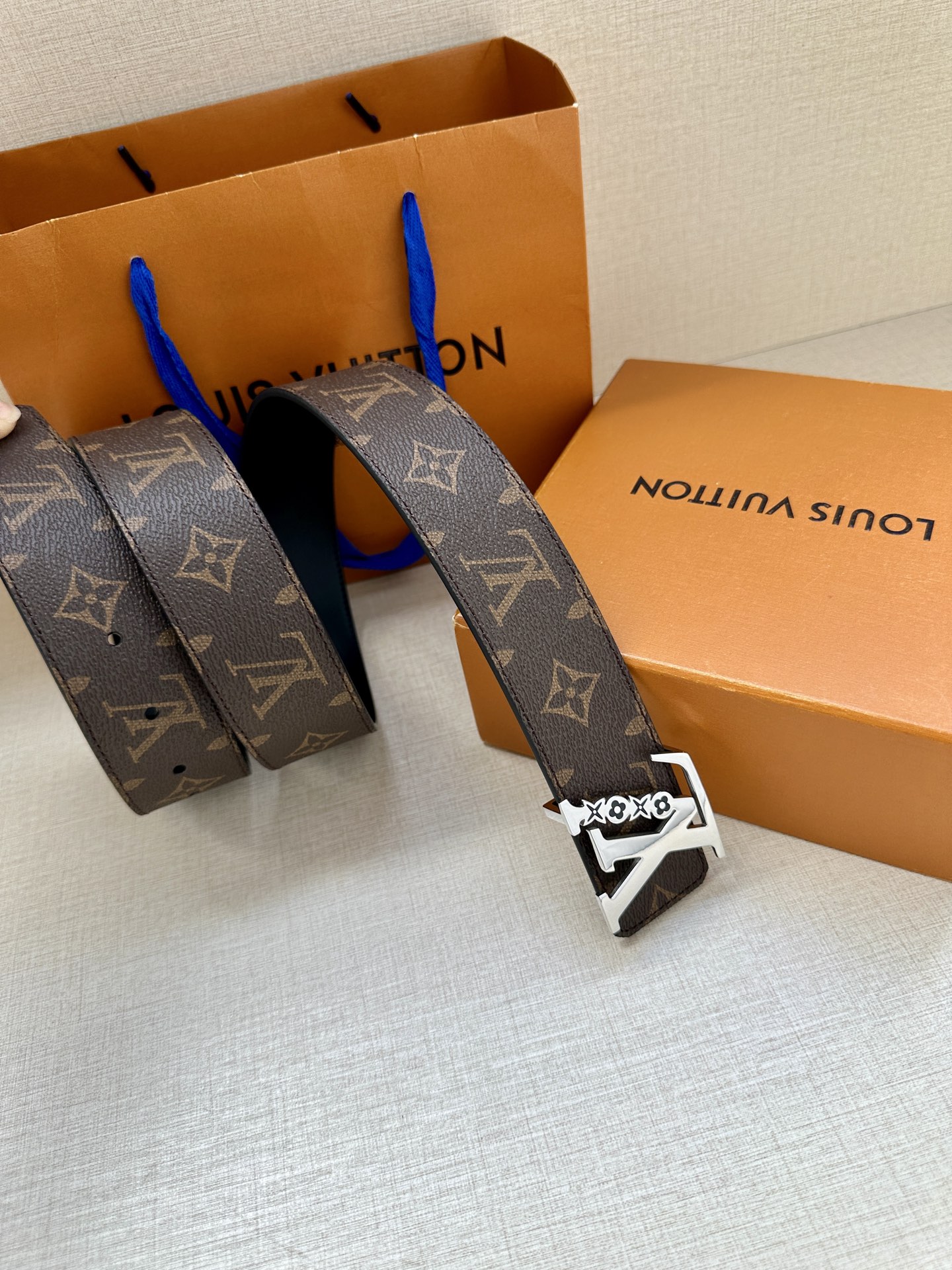 Louis Vuitton Basic Belt Canvas M-l