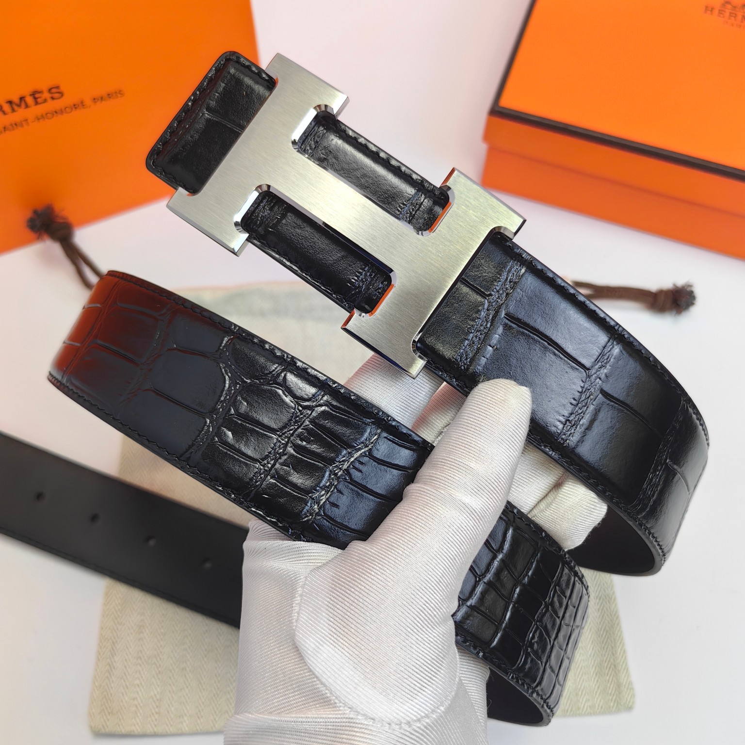 Hermès Basic Belt Top Grain Leather