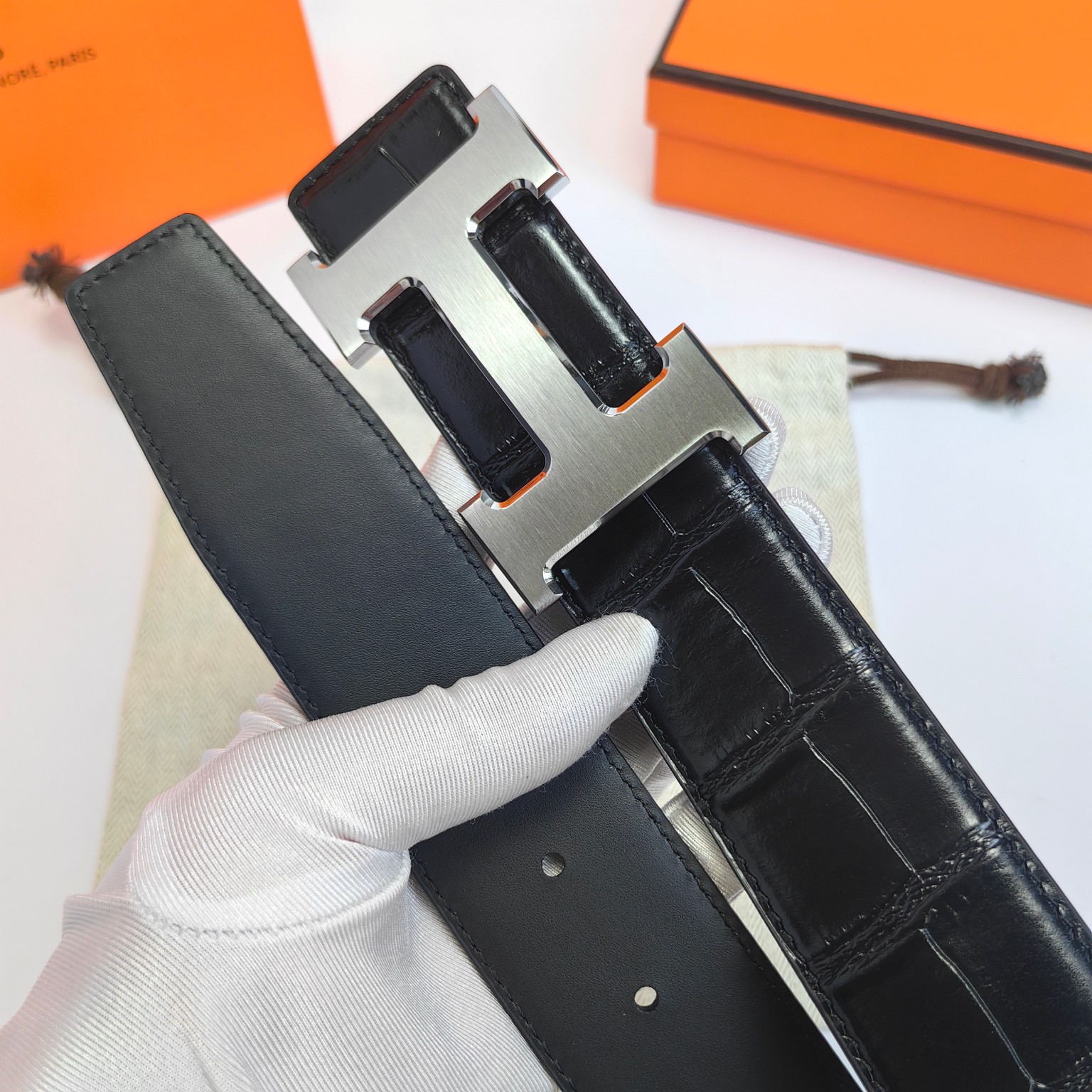 Hermès Basic Belt Top Grain Leather