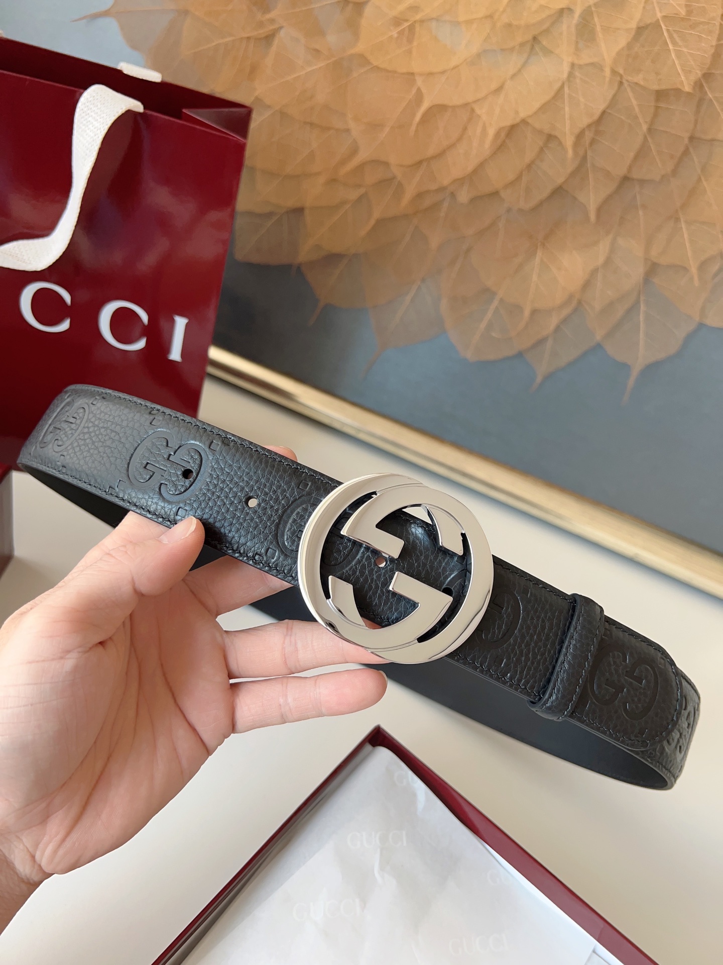 Gucci Basic Belt M-l