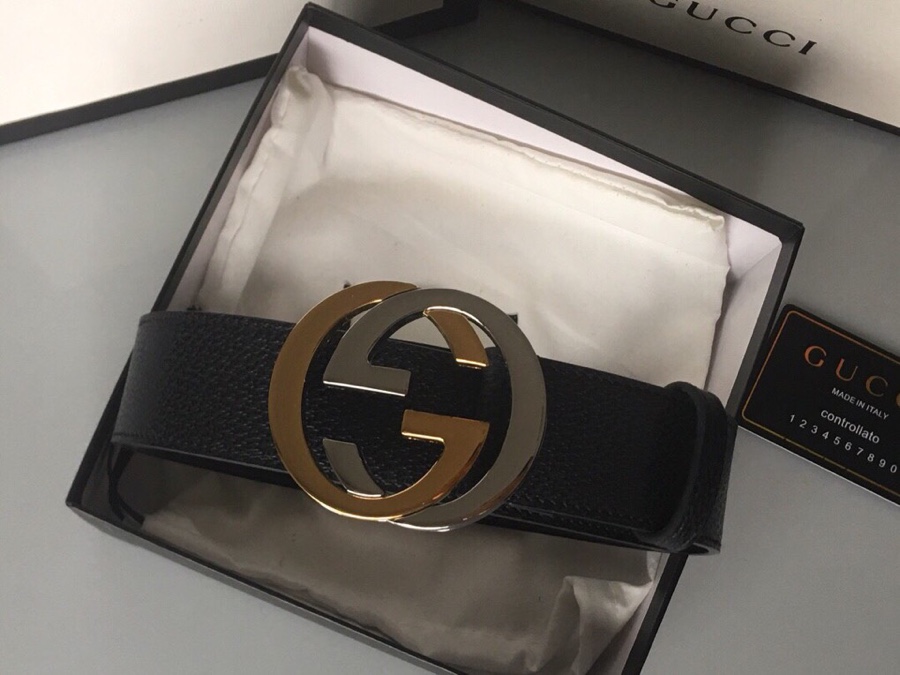 Gucci Basic Belt Top Grain Leather M