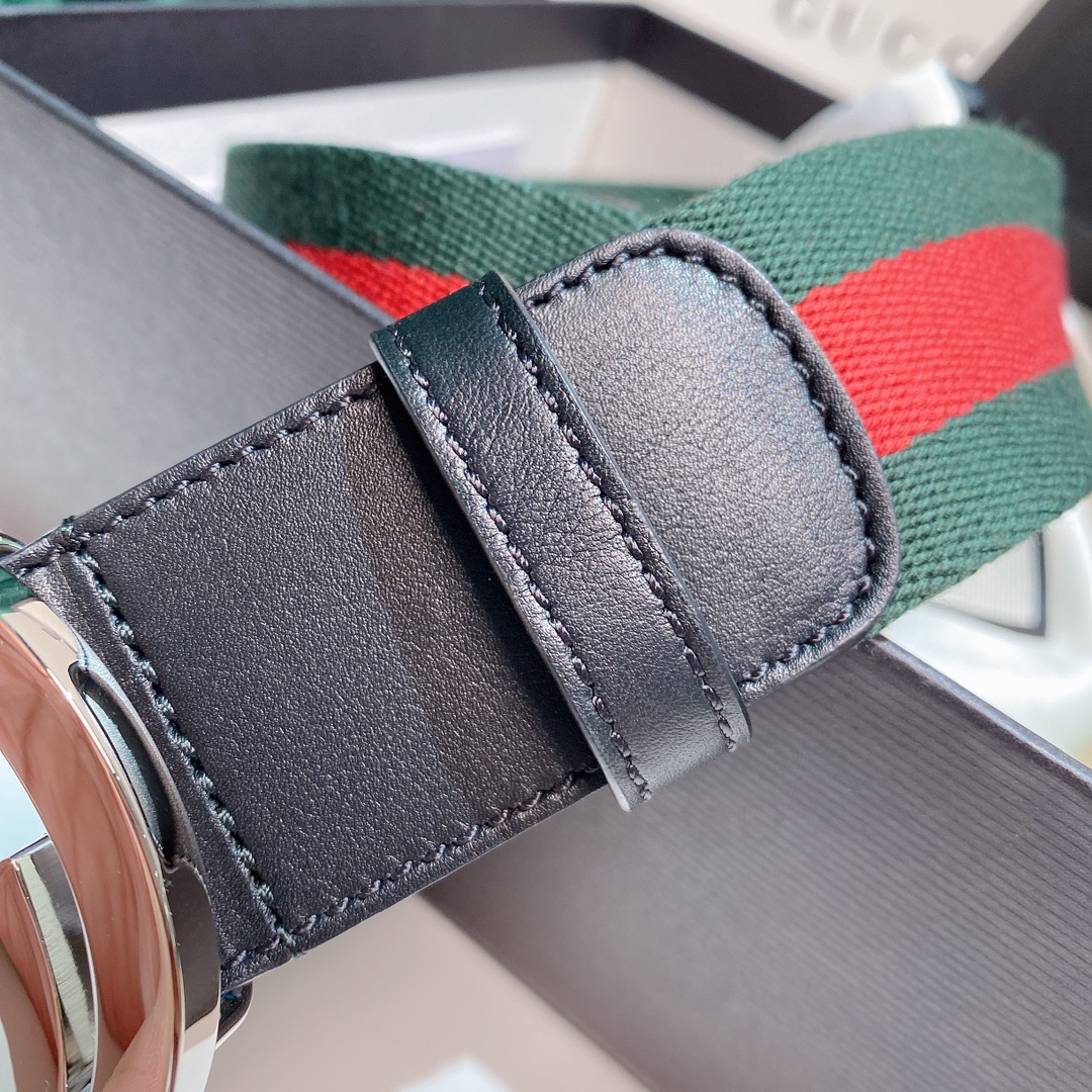 Gucci Basic Belt Cow Leather M