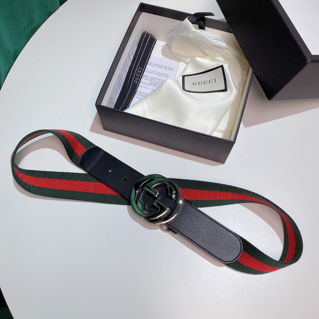 Gucci Basic Belt Cow Leather M