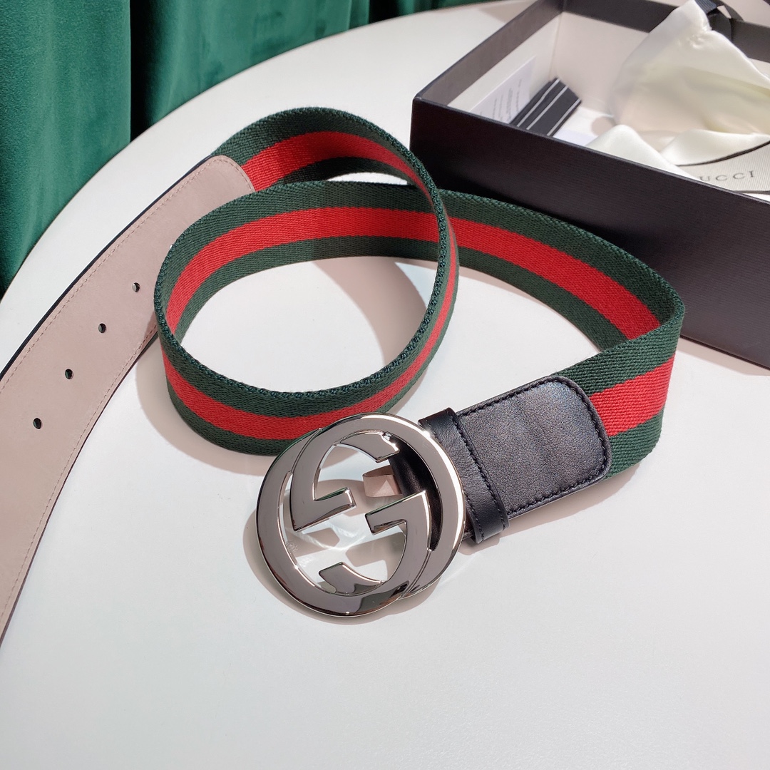 Gucci Basic Belt Cow Leather M