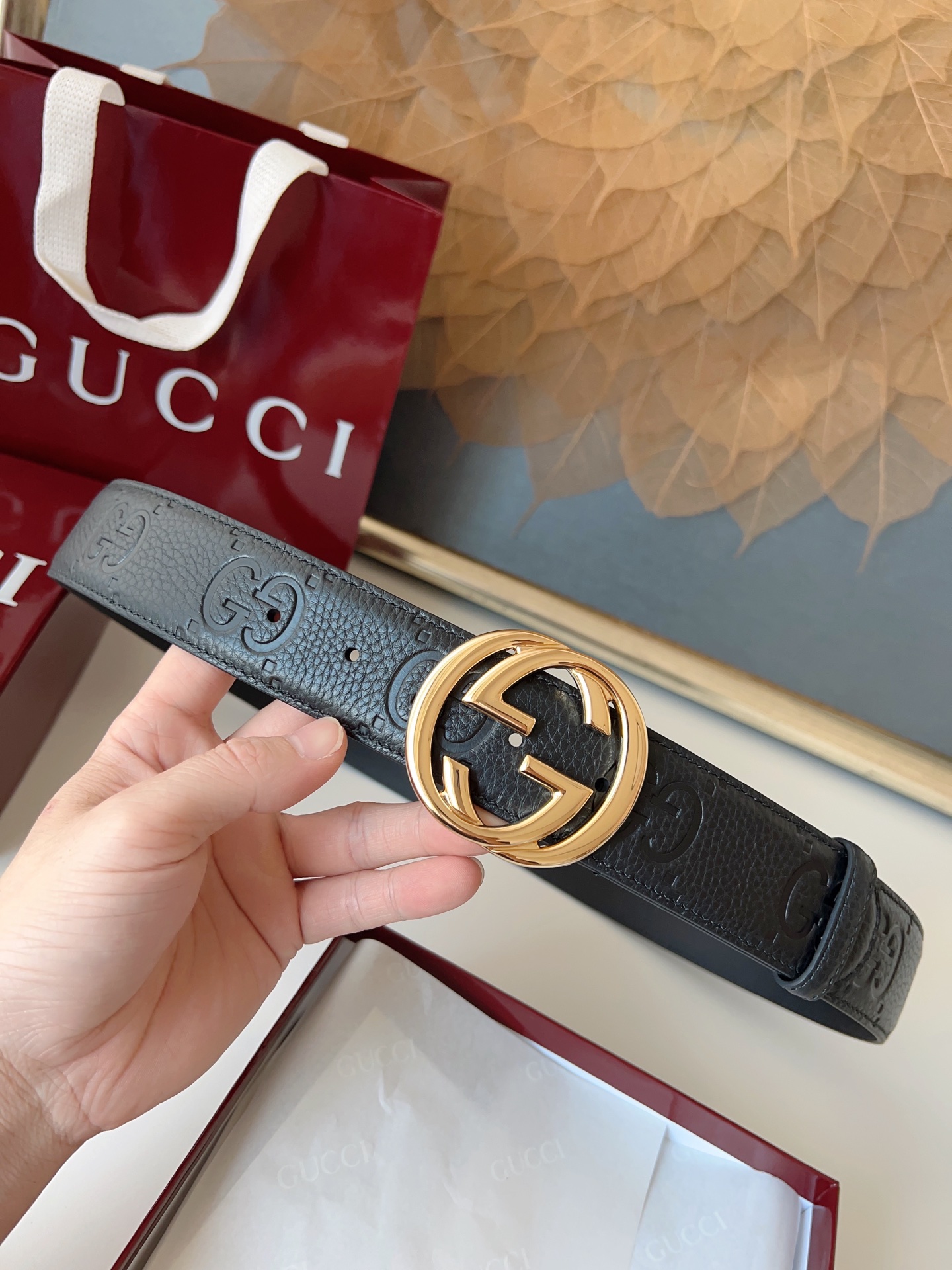 Gucci Basic Belt M-l