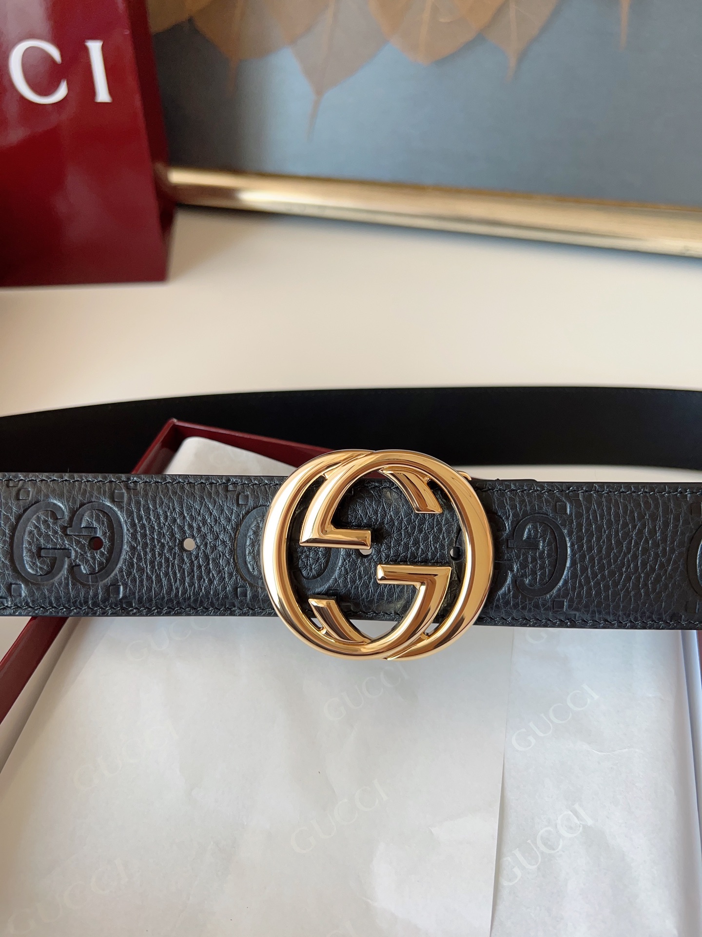 Gucci Basic Belt M-l