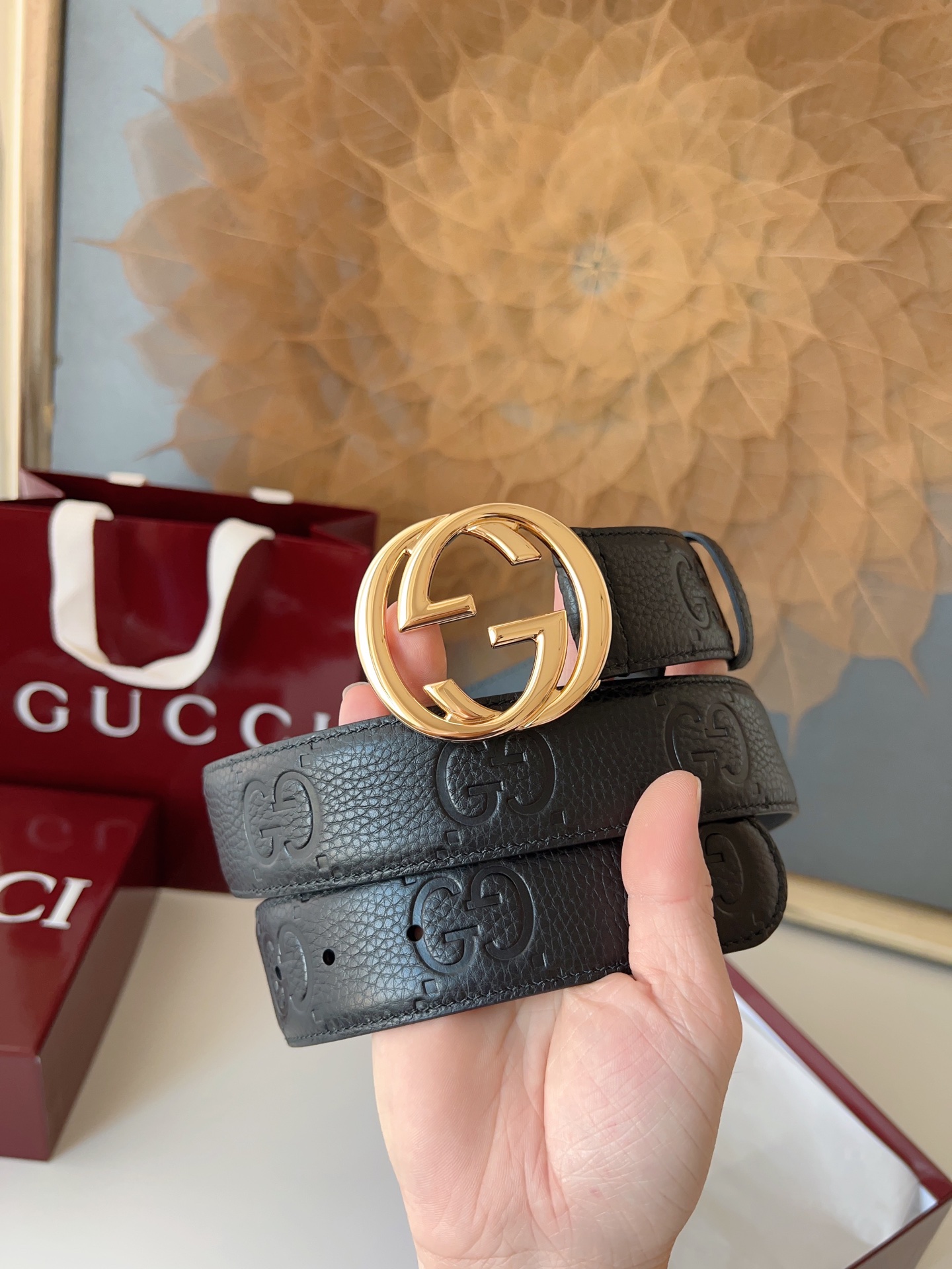 Gucci Basic Belt M-l