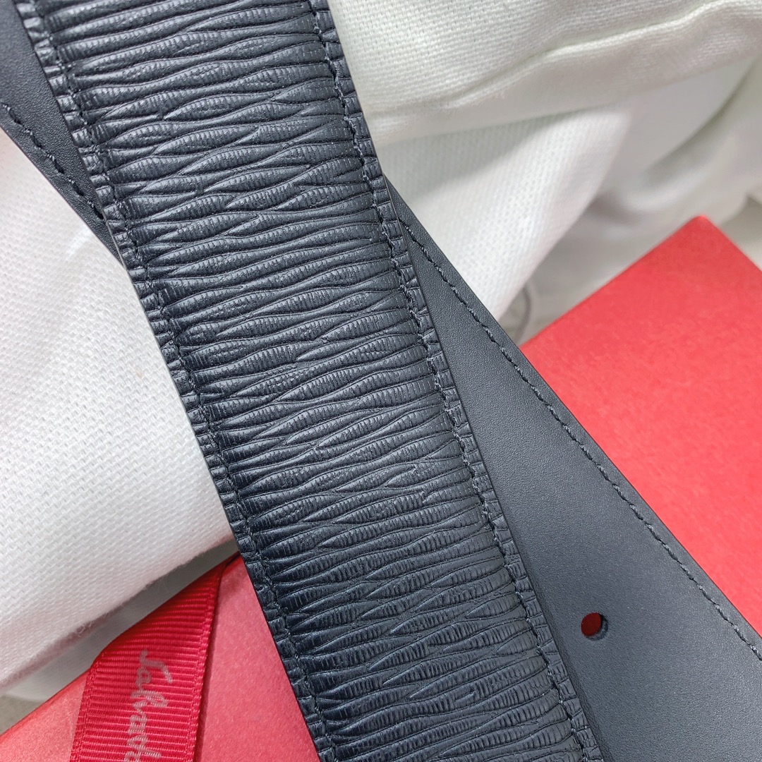 Salvatore Ferragamo Male Leather Belt Cow Leather 35mm