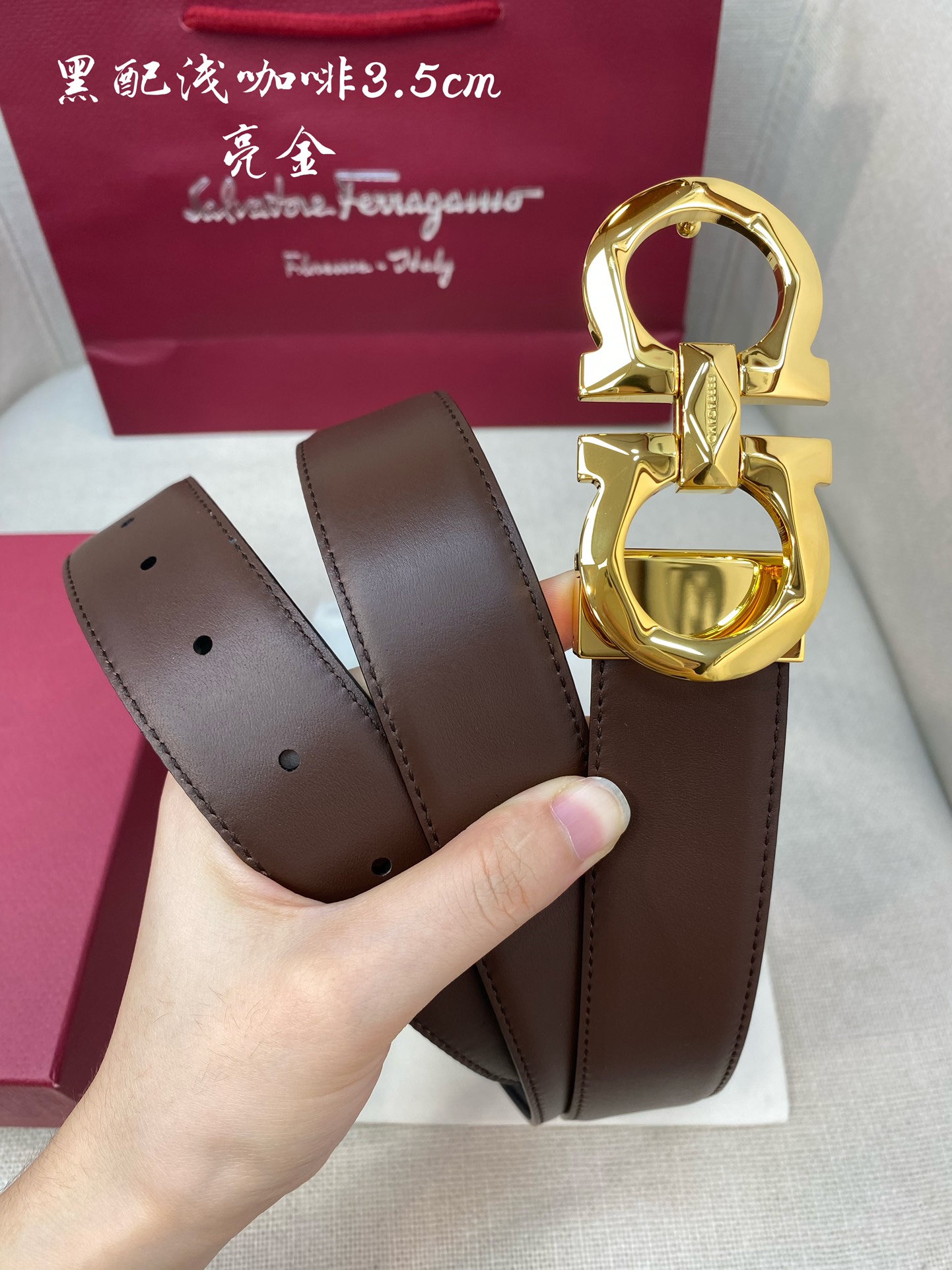 Male Leather Belt Cow Leather M