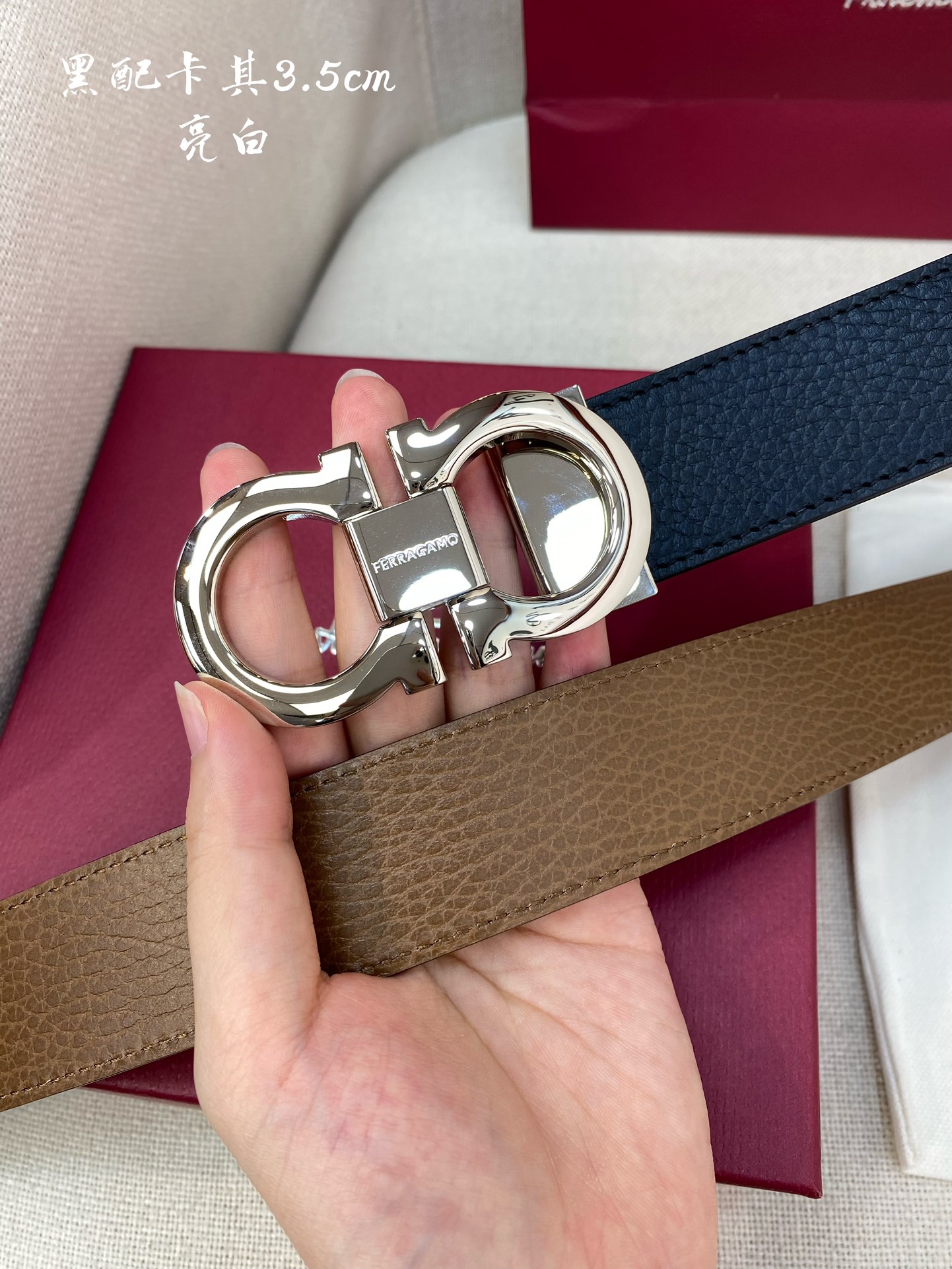 Male Leather Belt Cow Leather M