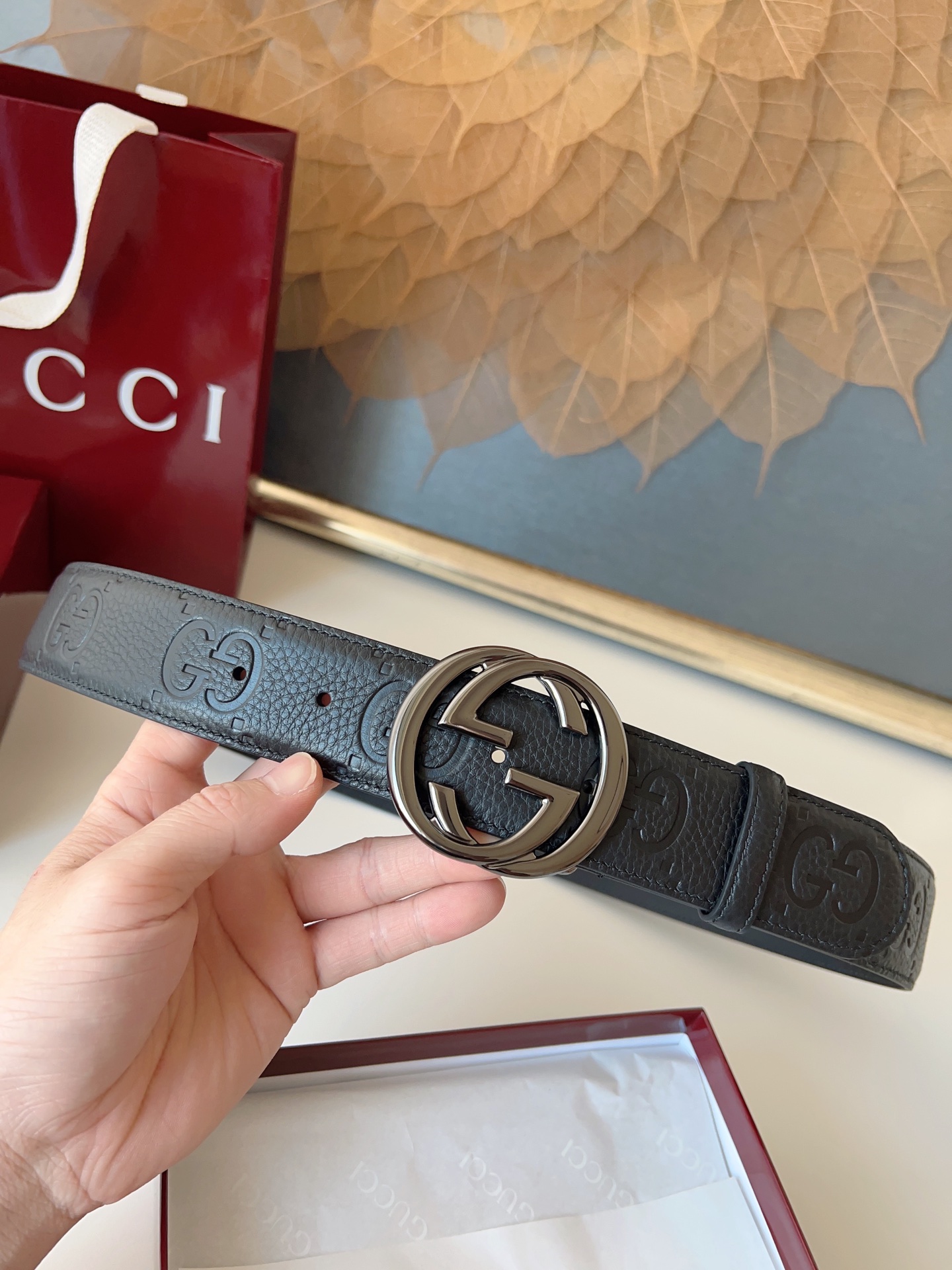 Gucci Basic Belt M-l