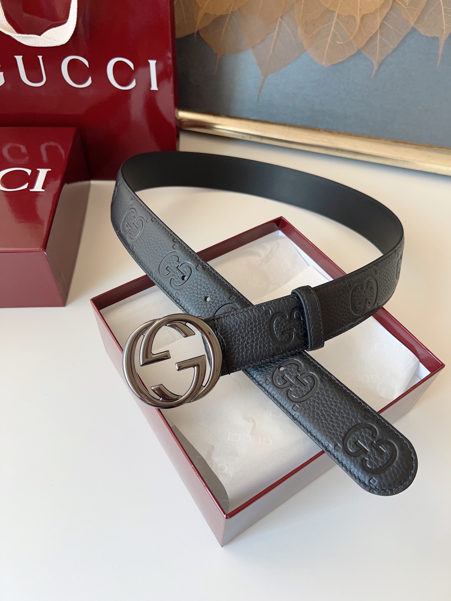 Gucci Basic Belt M-l