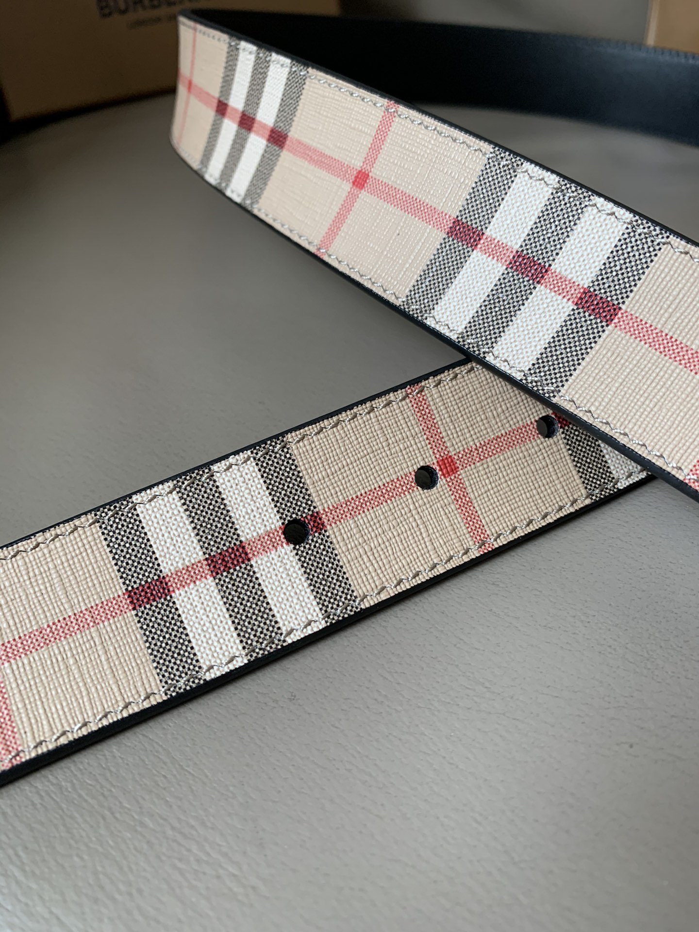 Burberry Male Basic Belt Cow Leather M-l