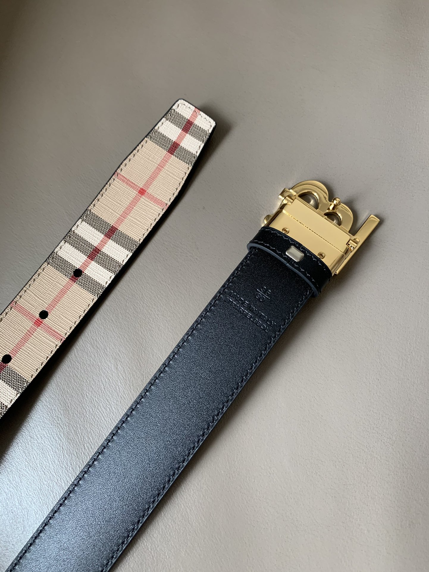 Burberry Male Basic Belt Cow Leather M-l