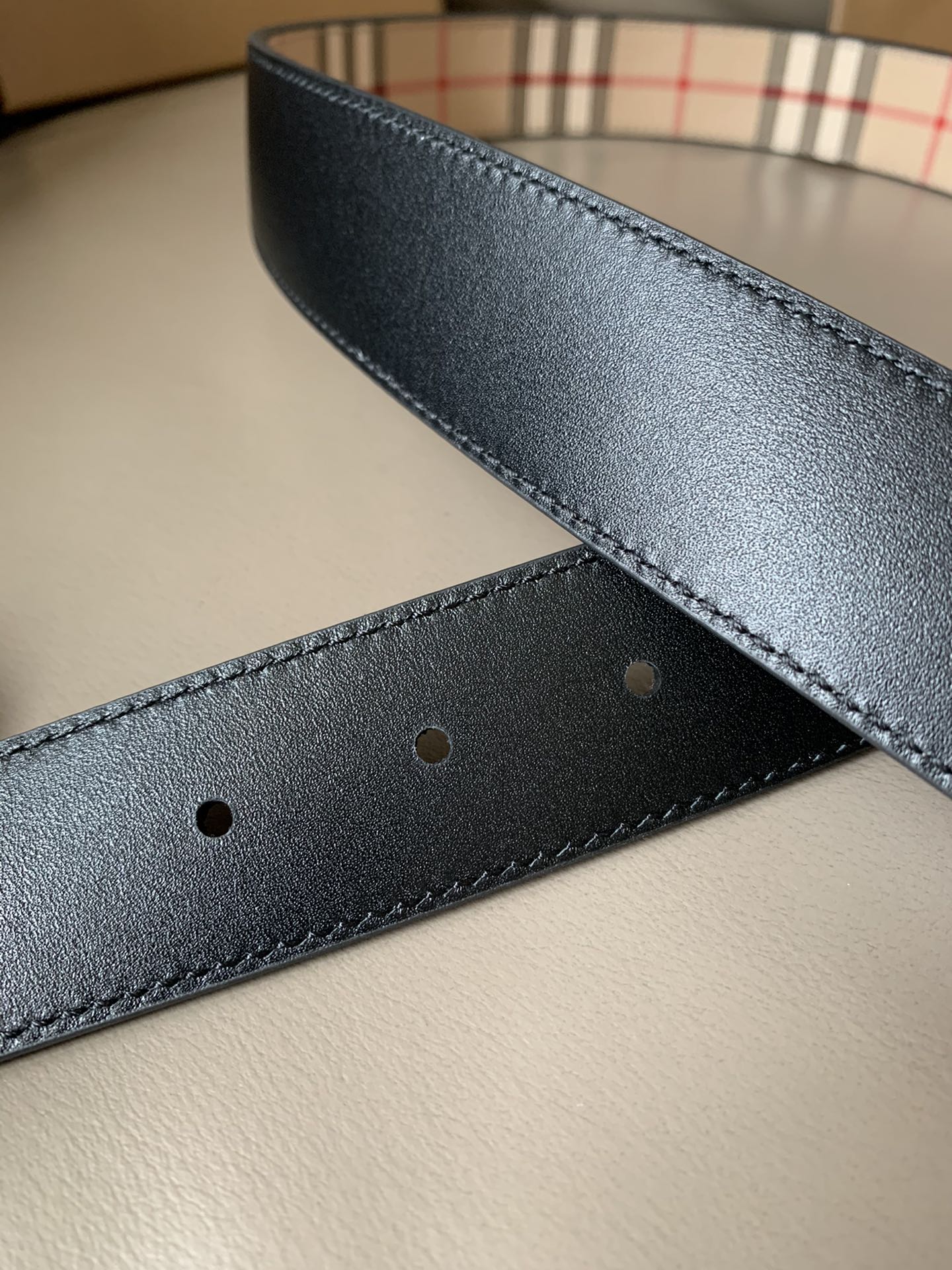Burberry Male Basic Belt Cow Leather M-l