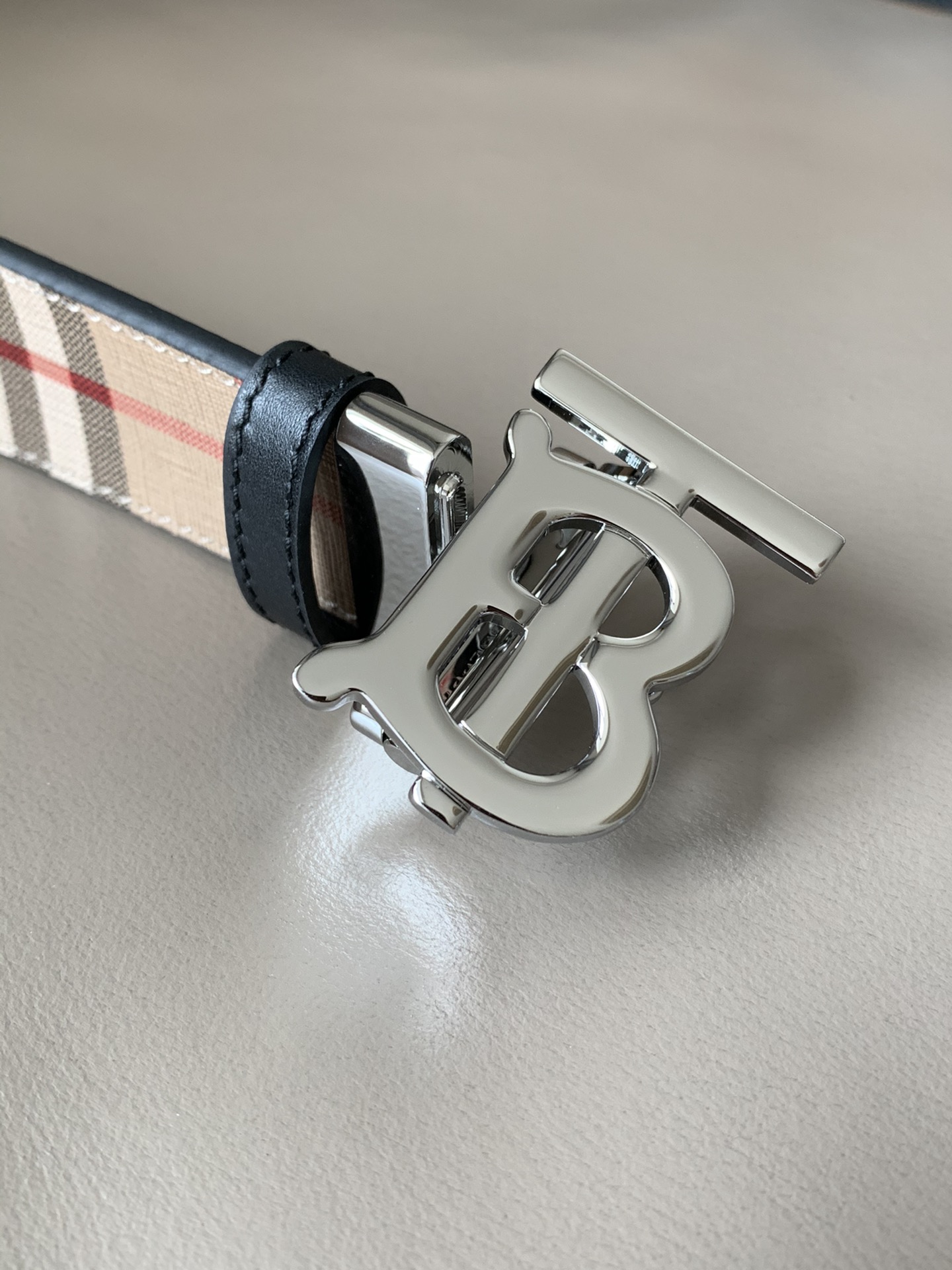 Burberry Male Basic Belt Cow Leather M-l