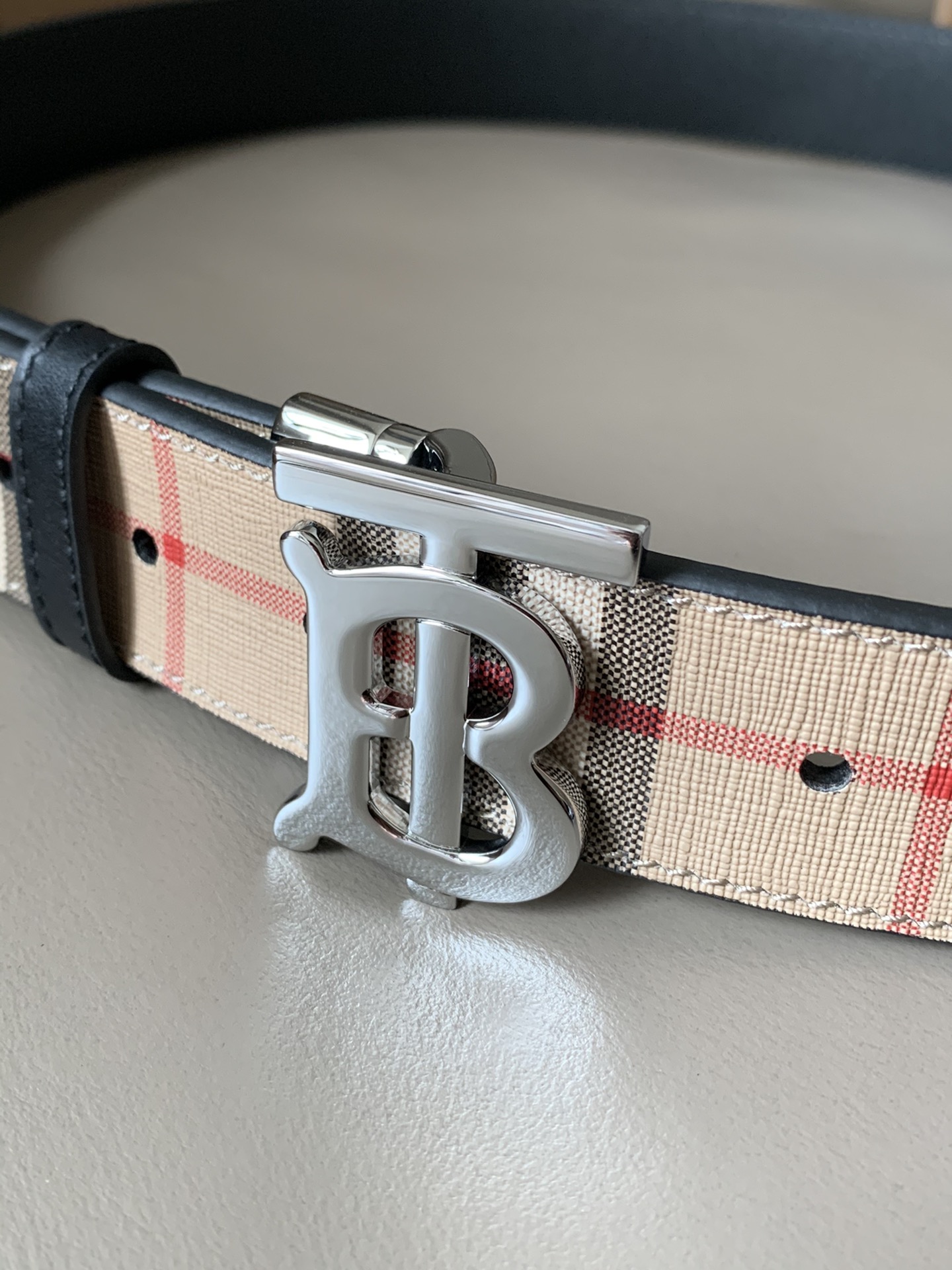 Burberry Male Basic Belt Cow Leather M-l