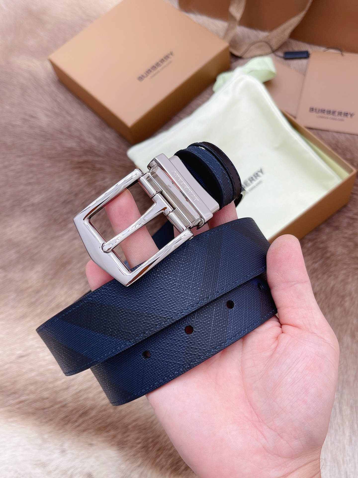 Burberry Male Basic Belt M