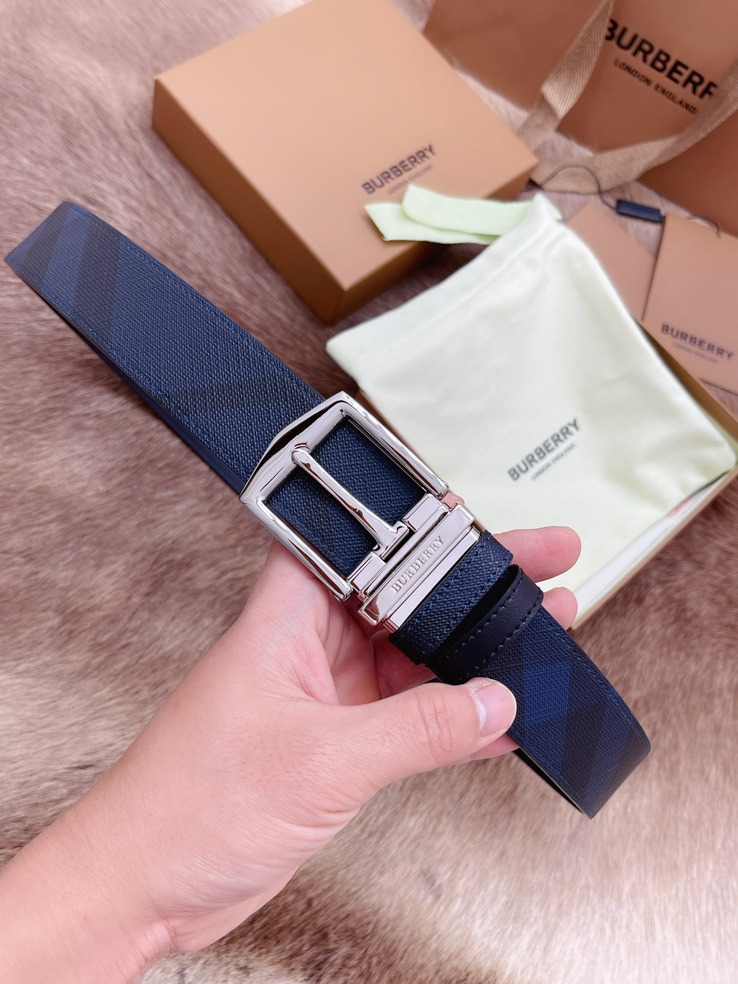 Burberry Male Basic Belt M