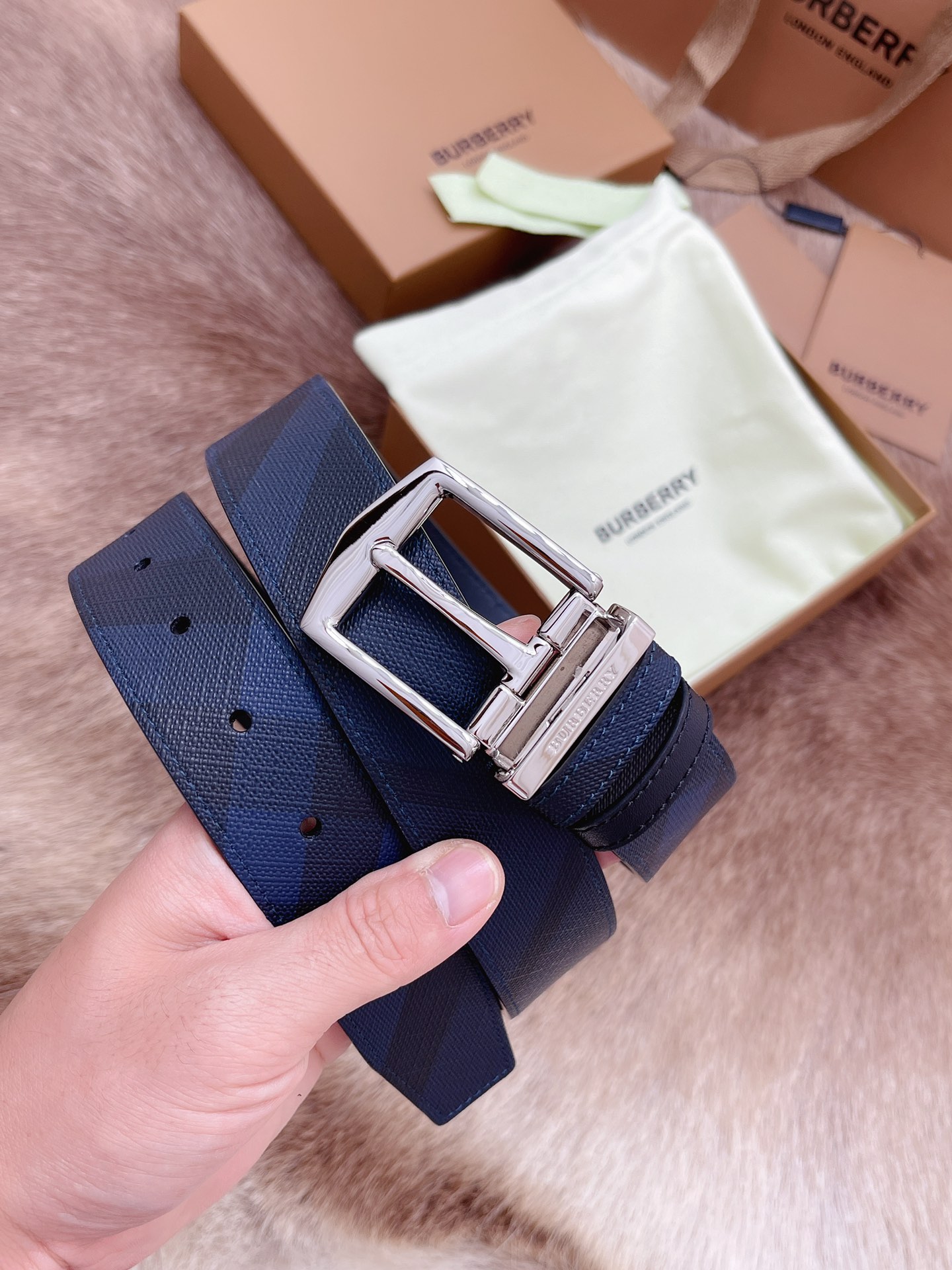 Burberry Male Basic Belt M