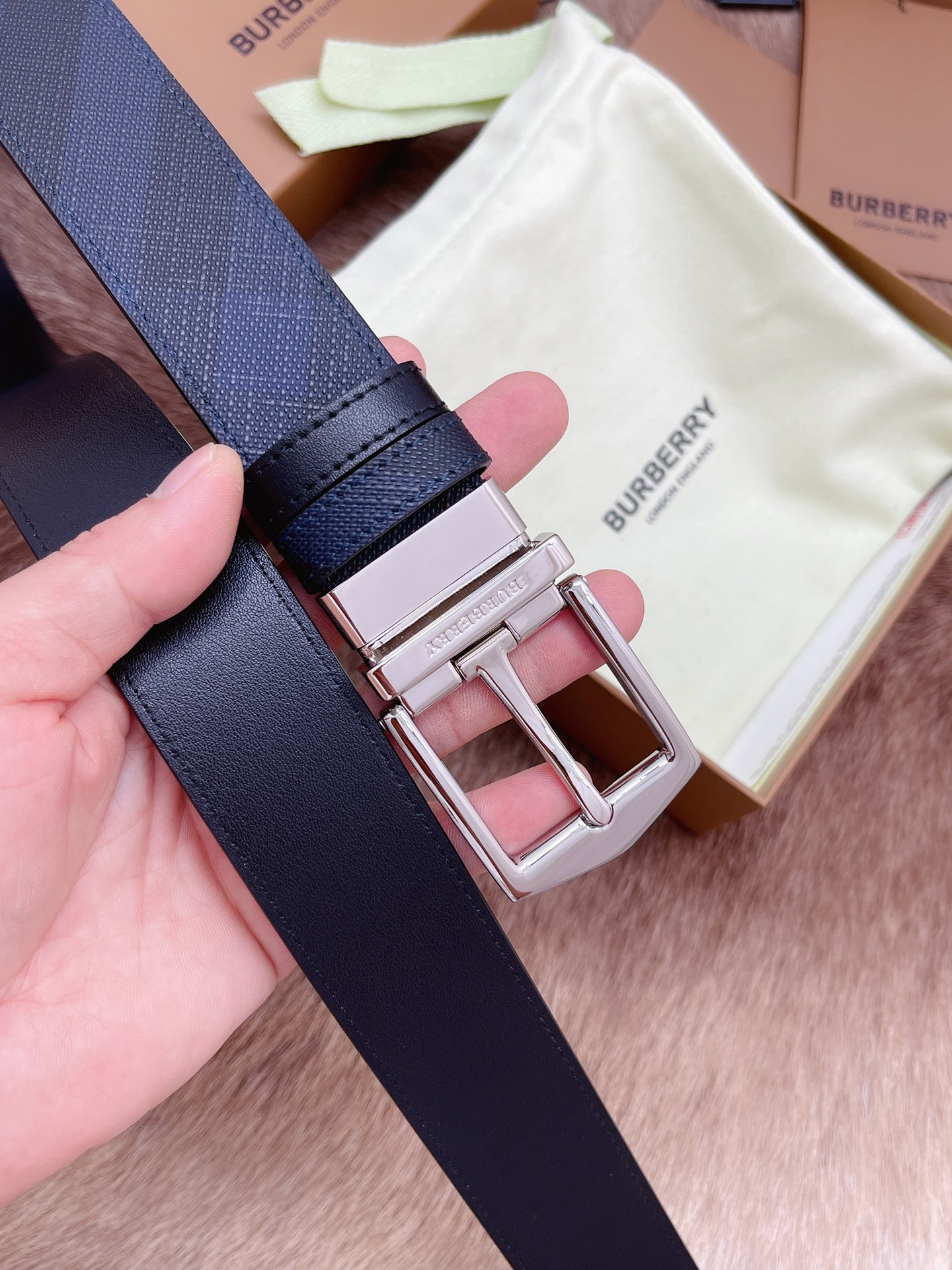 Burberry Male Basic Belt M