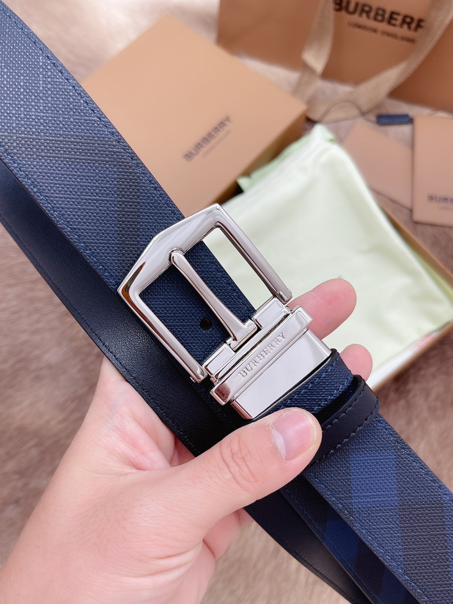 Burberry Male Basic Belt M