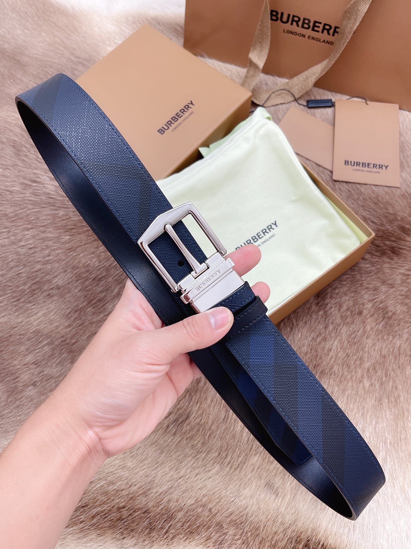 Burberry Male Basic Belt M