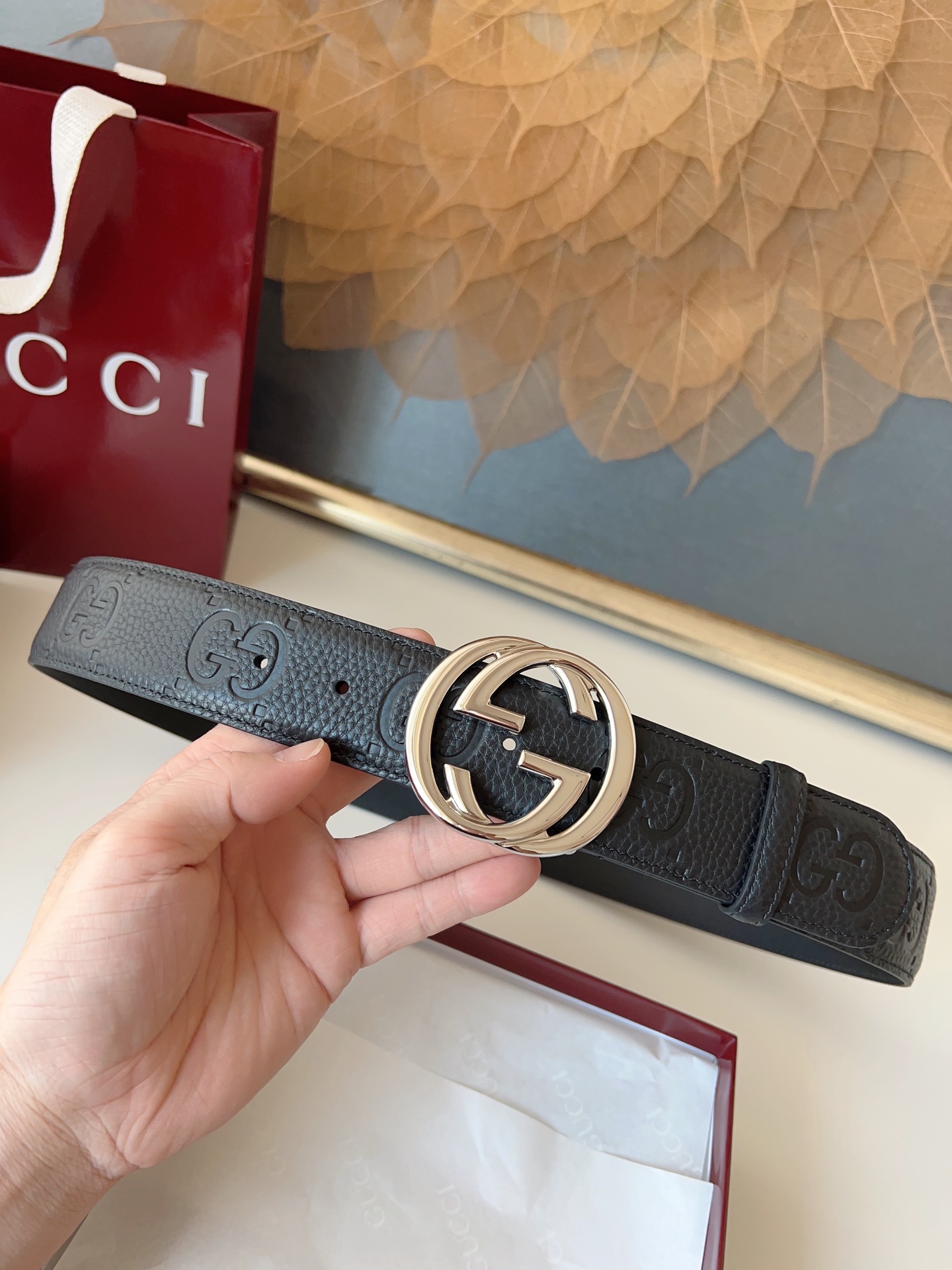 Gucci Basic Belt M-l
