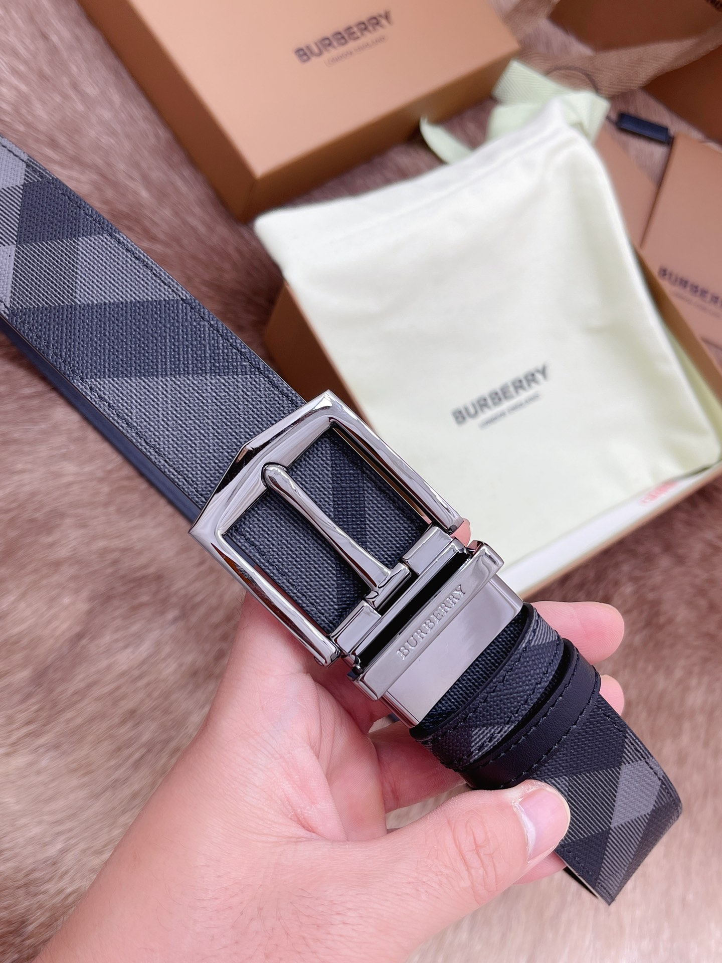 Burberry Male Basic Belt M
