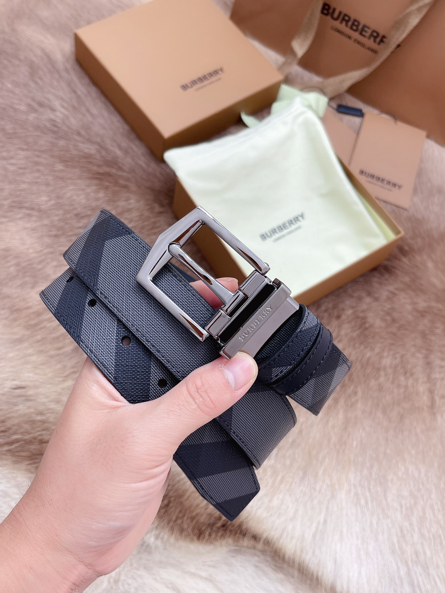 Burberry Male Basic Belt M